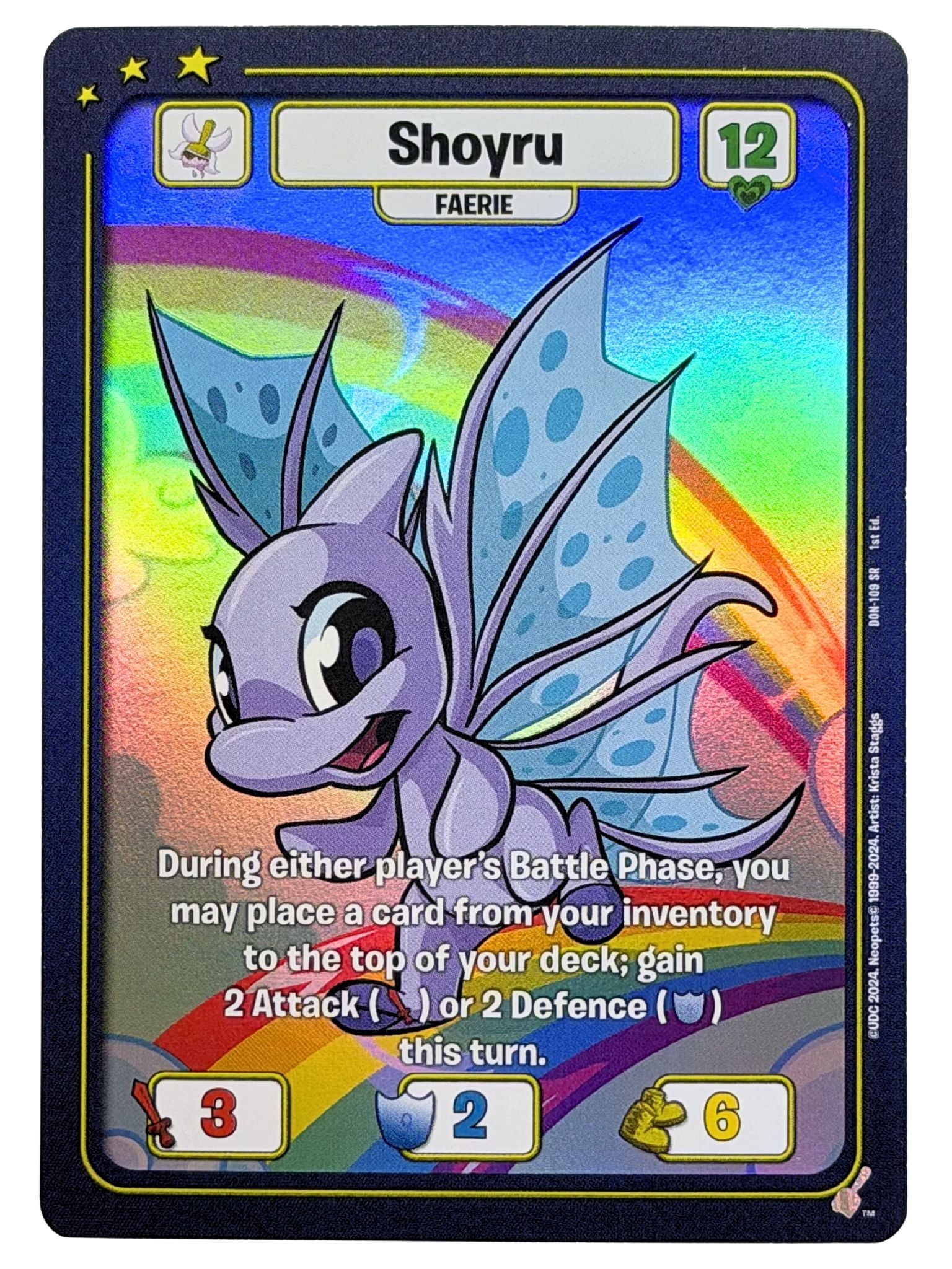 Faerie Shoyru (SR) DON-109 1st Edition