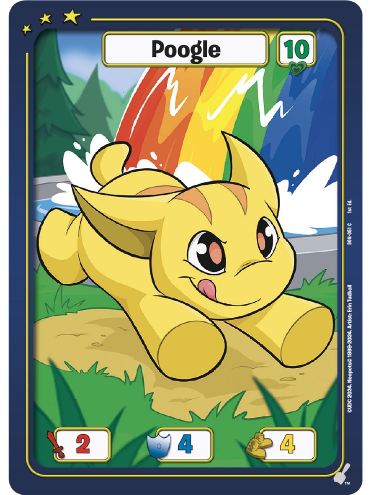 Yellow Poogle (C) DON-051 1st Edition