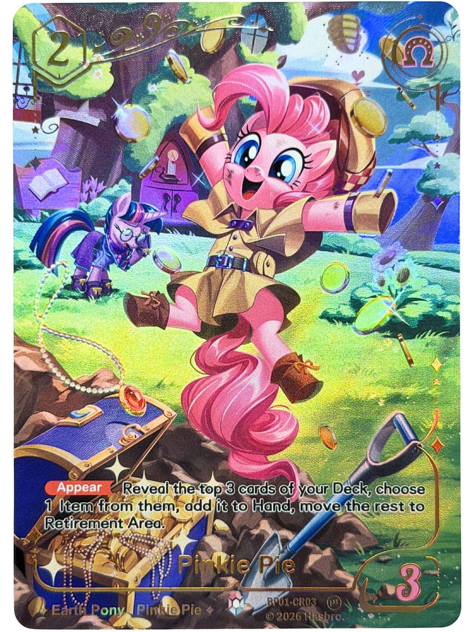 Pinkie Pie 1st Edition (CR) BP01-CR03