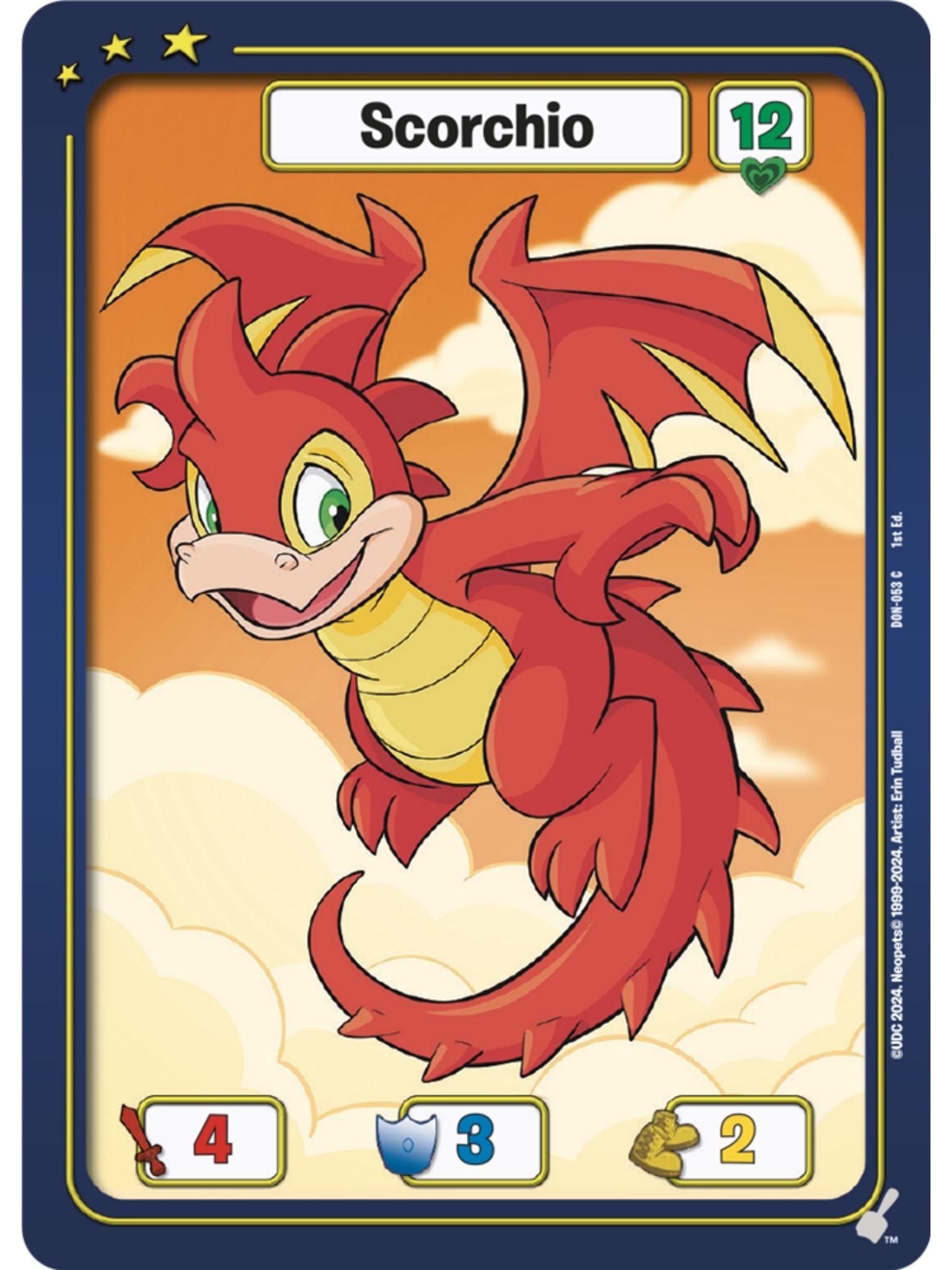 Red Scorchio (C) DON-053 1st Edition
