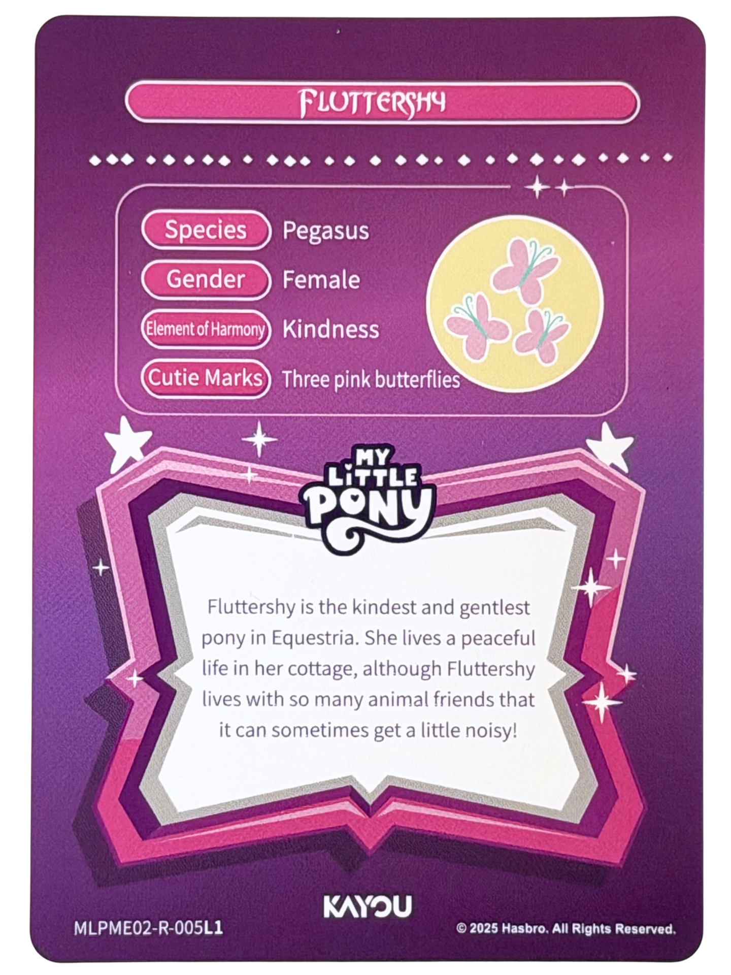 Fluttershy (R) MLPME02-R-005L1