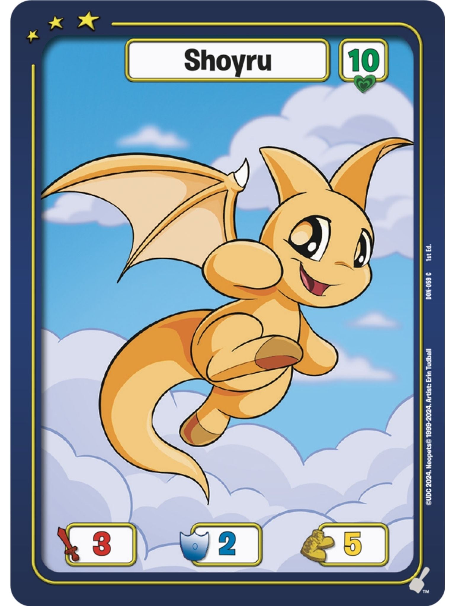 Yellow Shoyru (C) DON-059 1st Edition