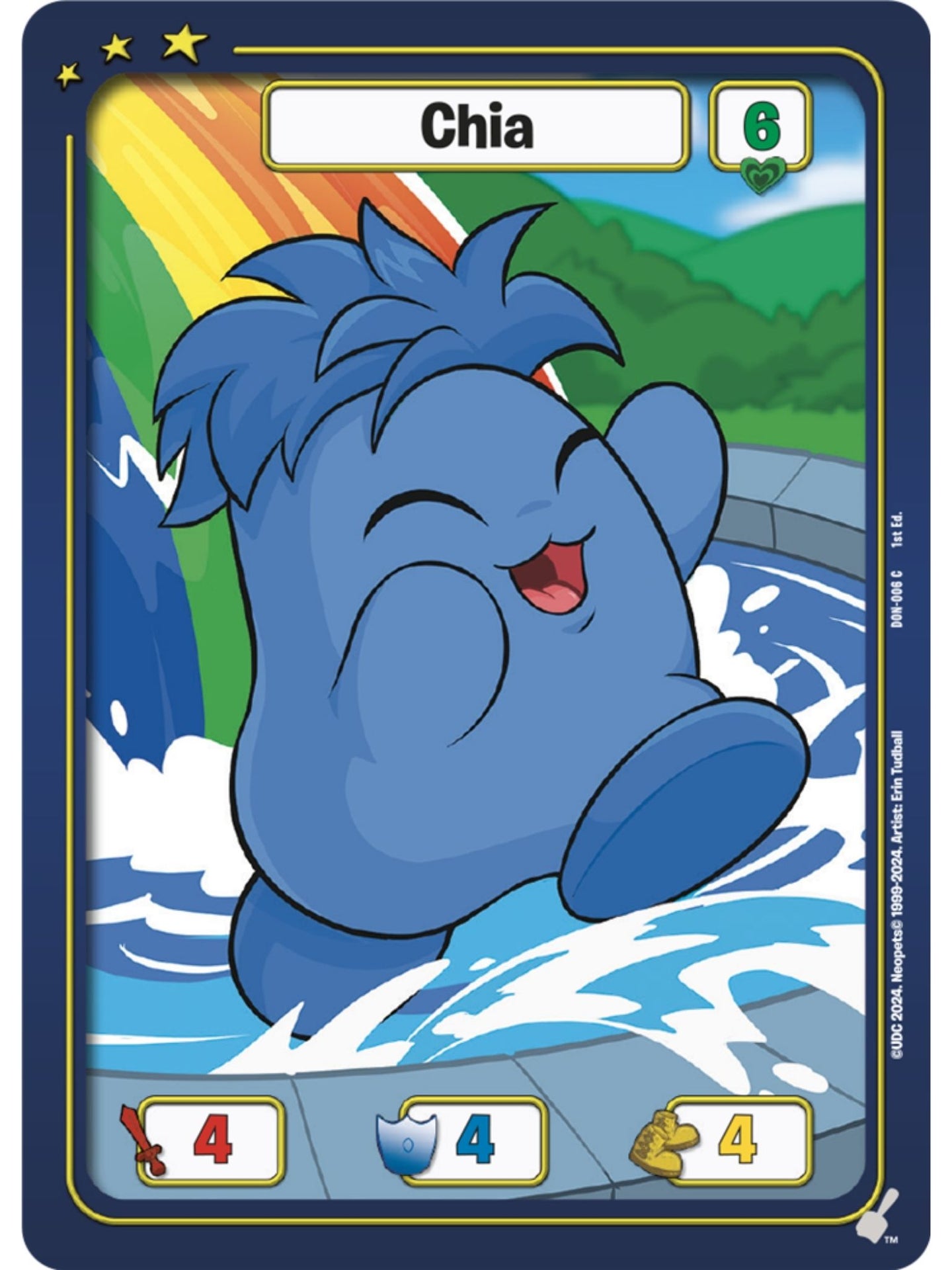 Blue Chia (C) DON-006 1st Edition