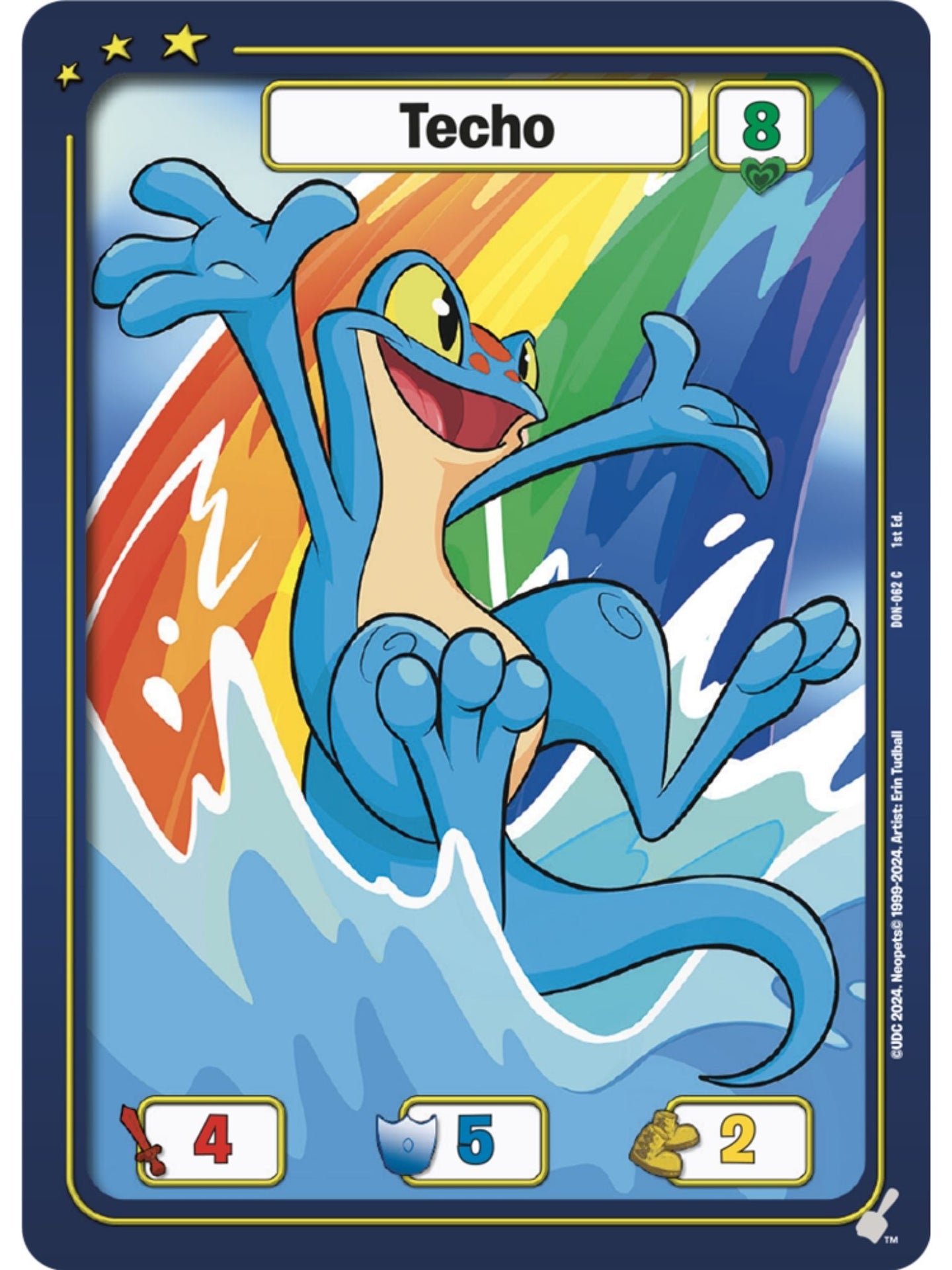 Blue Techo (C) DON-062 1st Edition