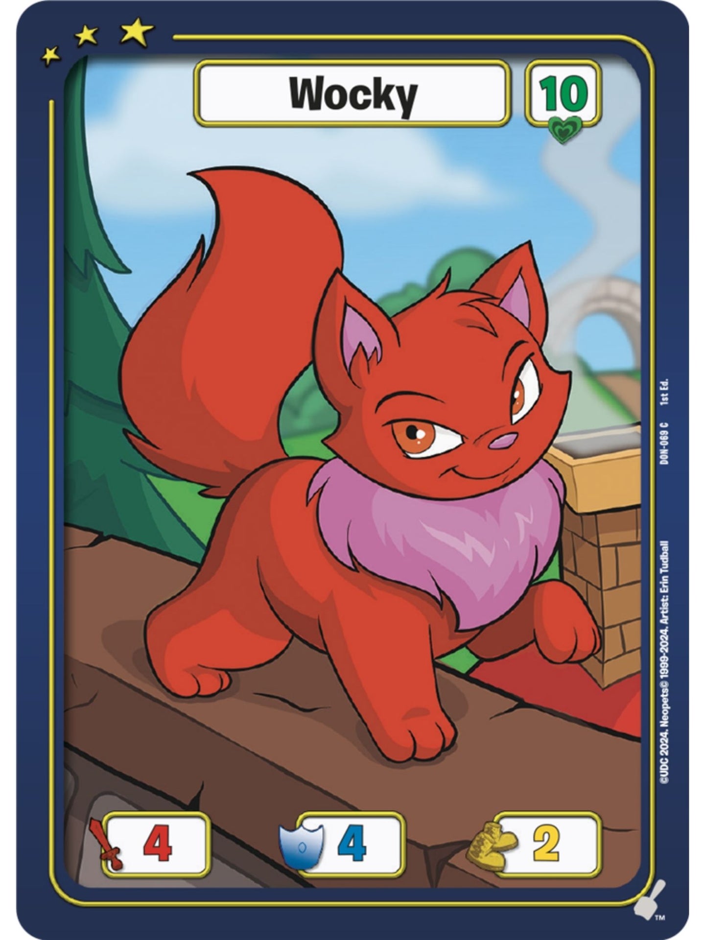 Red Wocky (C) DON-069 1st Edition