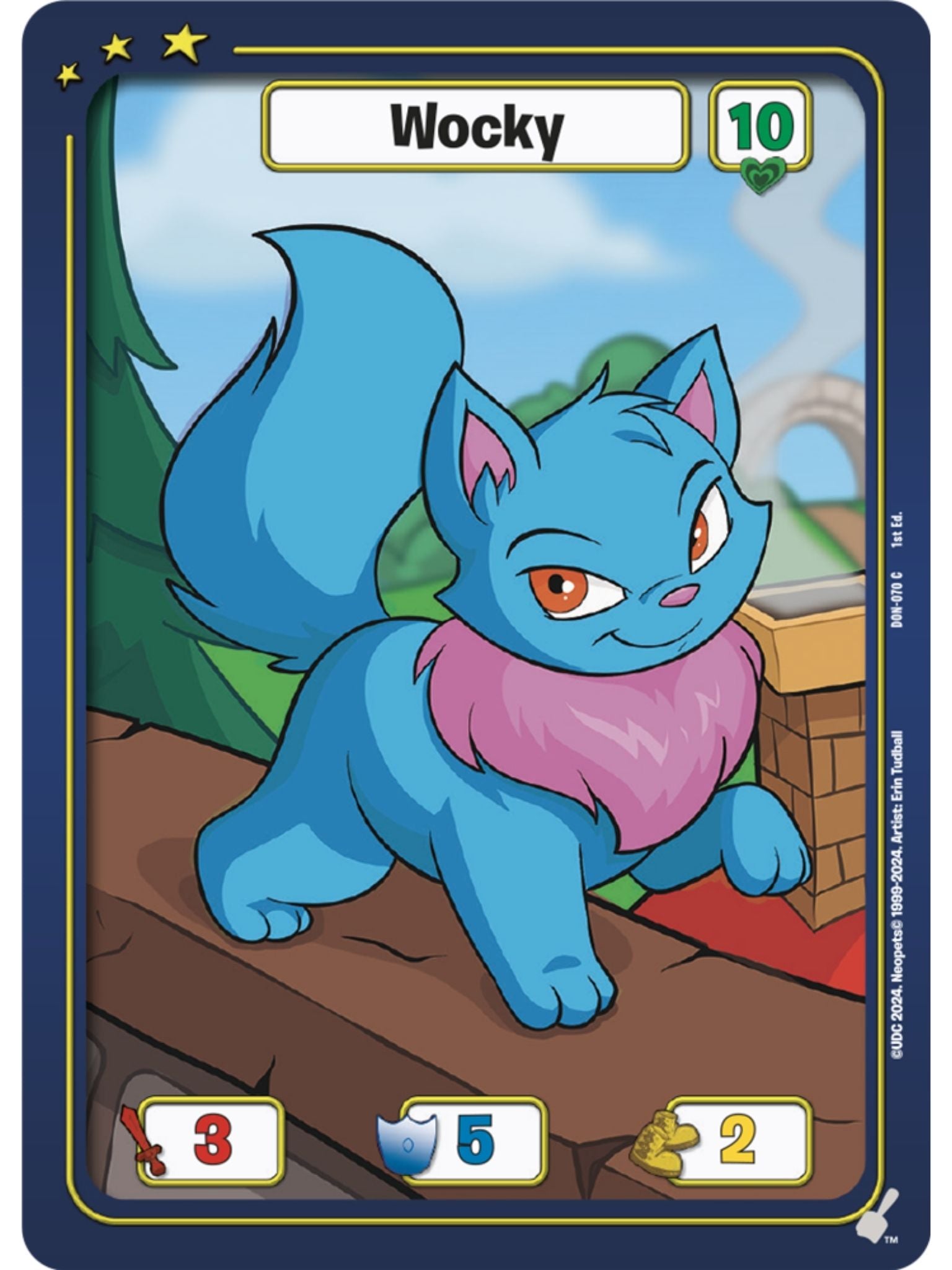 Blue Wocky (C) DON-070 1st Edition
