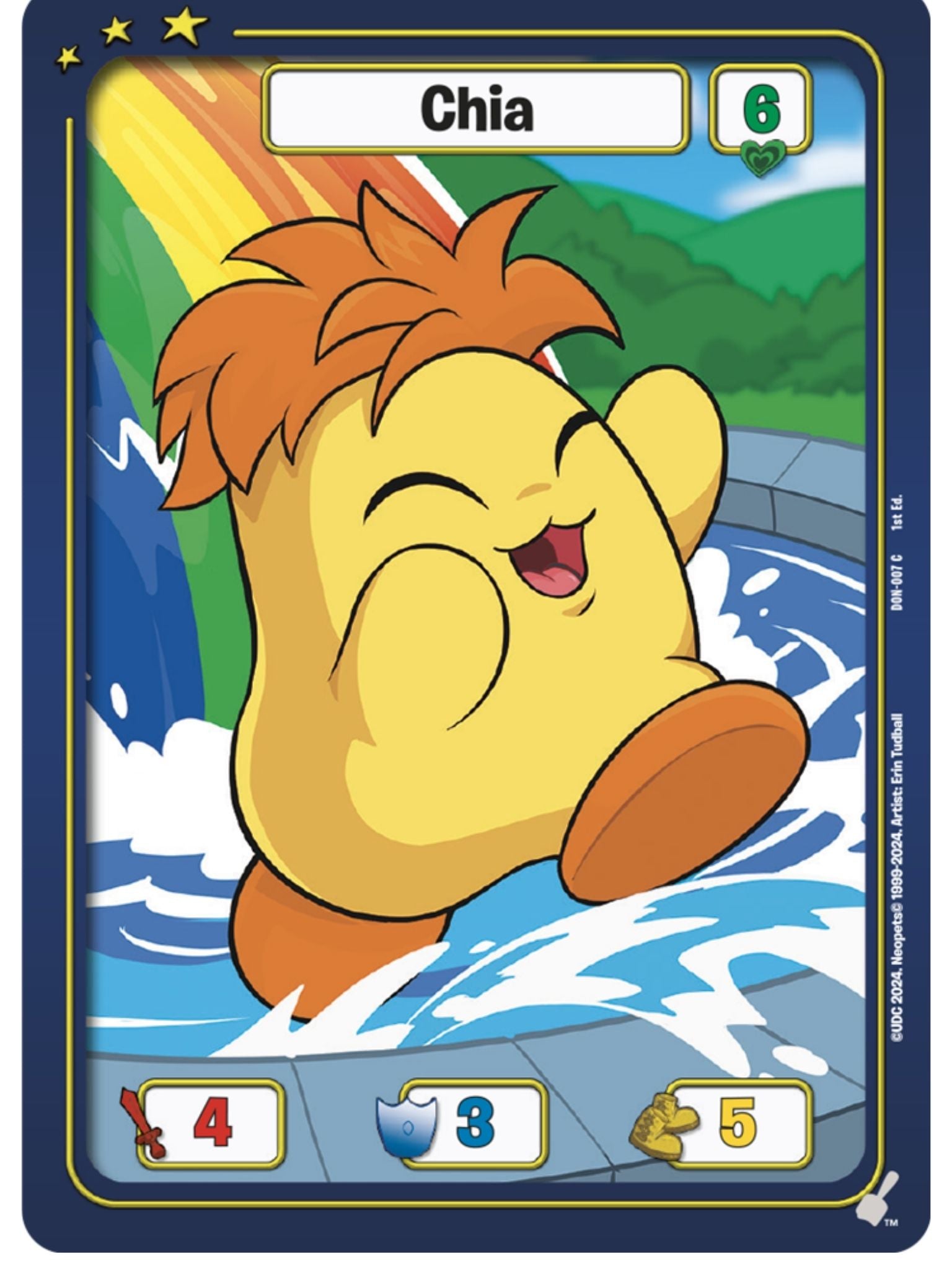Yellow Chia (C) DON-007 1st Edition