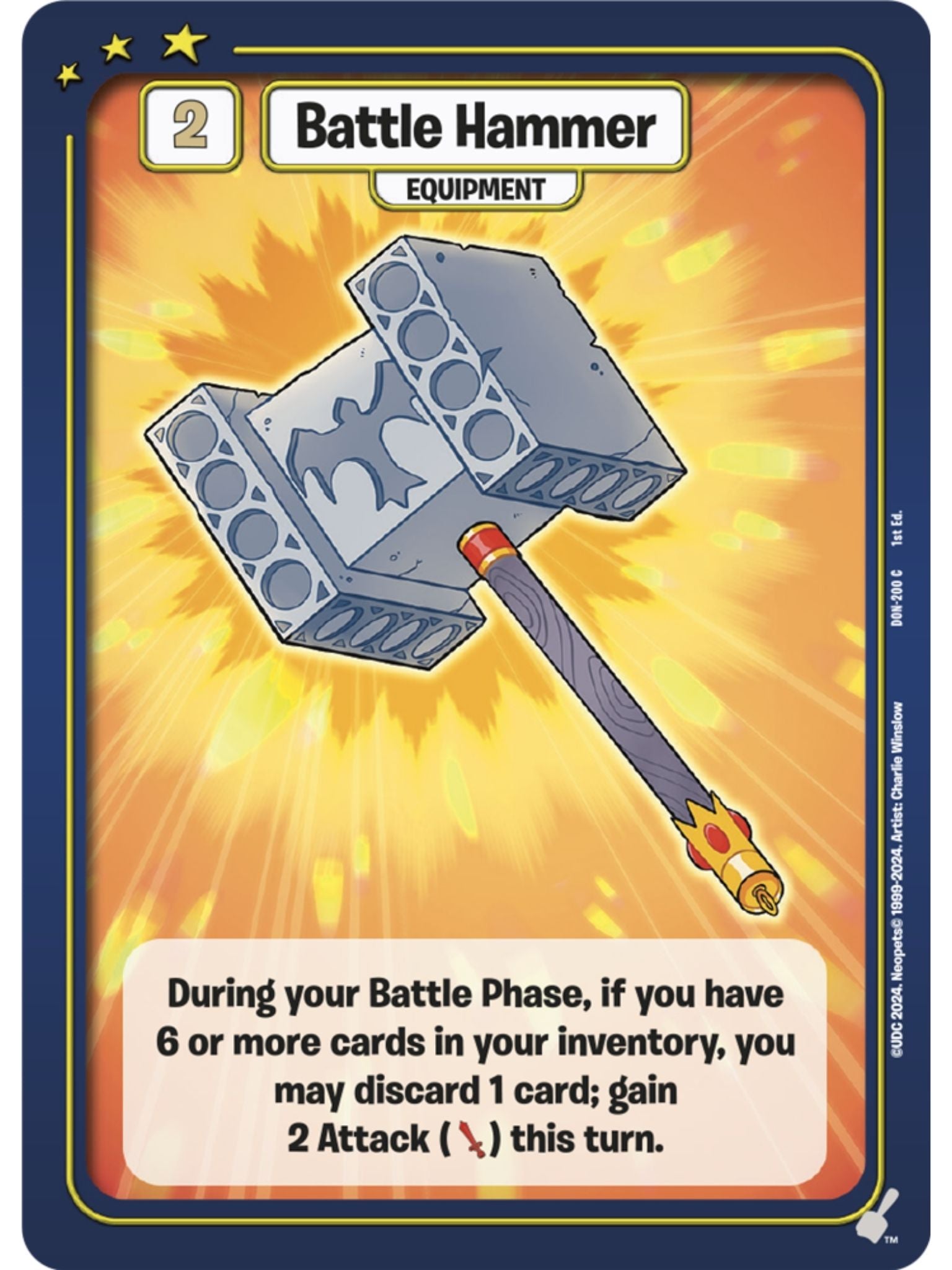 Battle Hammer (C) DON-200 1st Edition