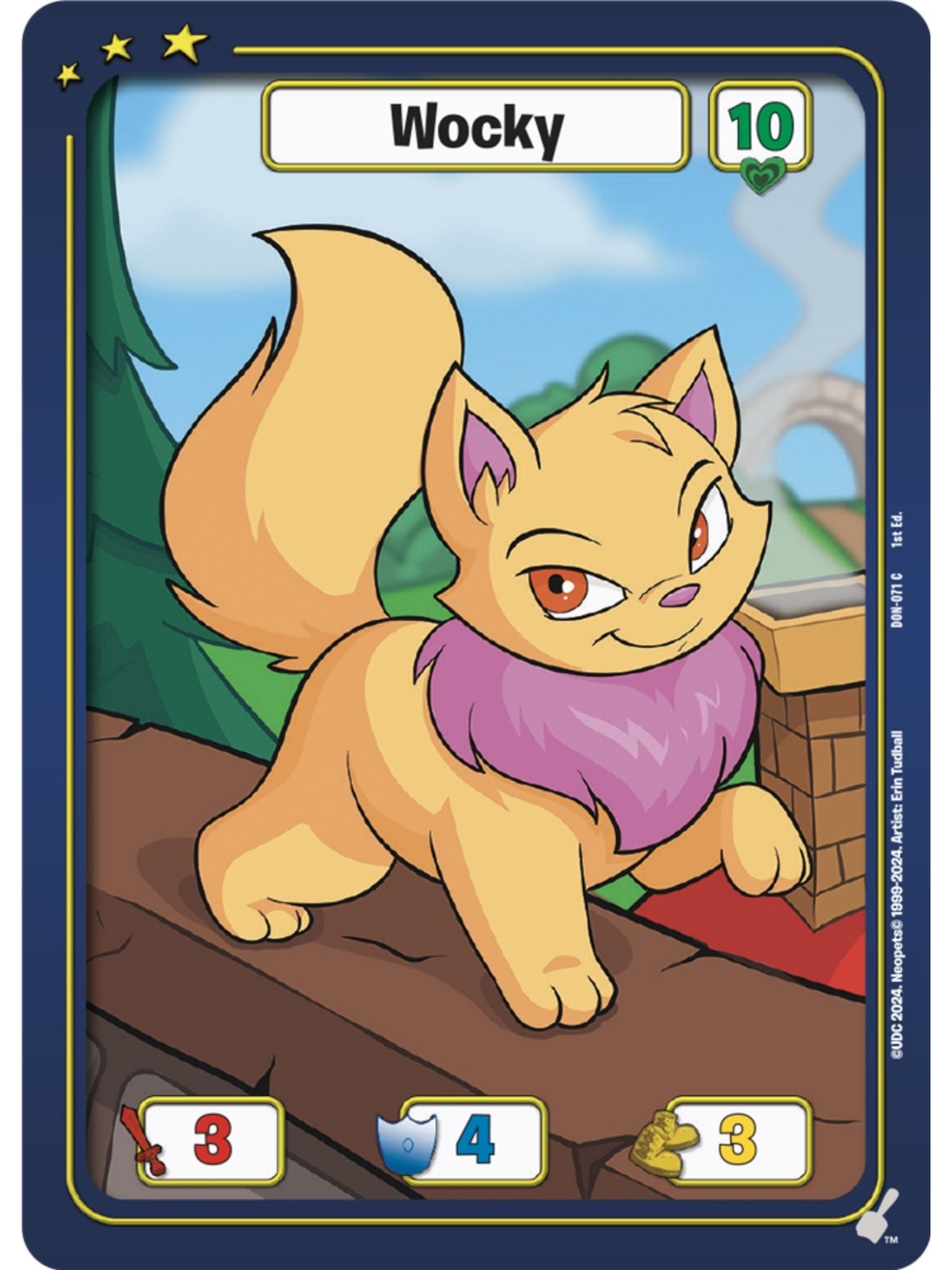 Yellow Wocky (C) DON-071 1st Edition