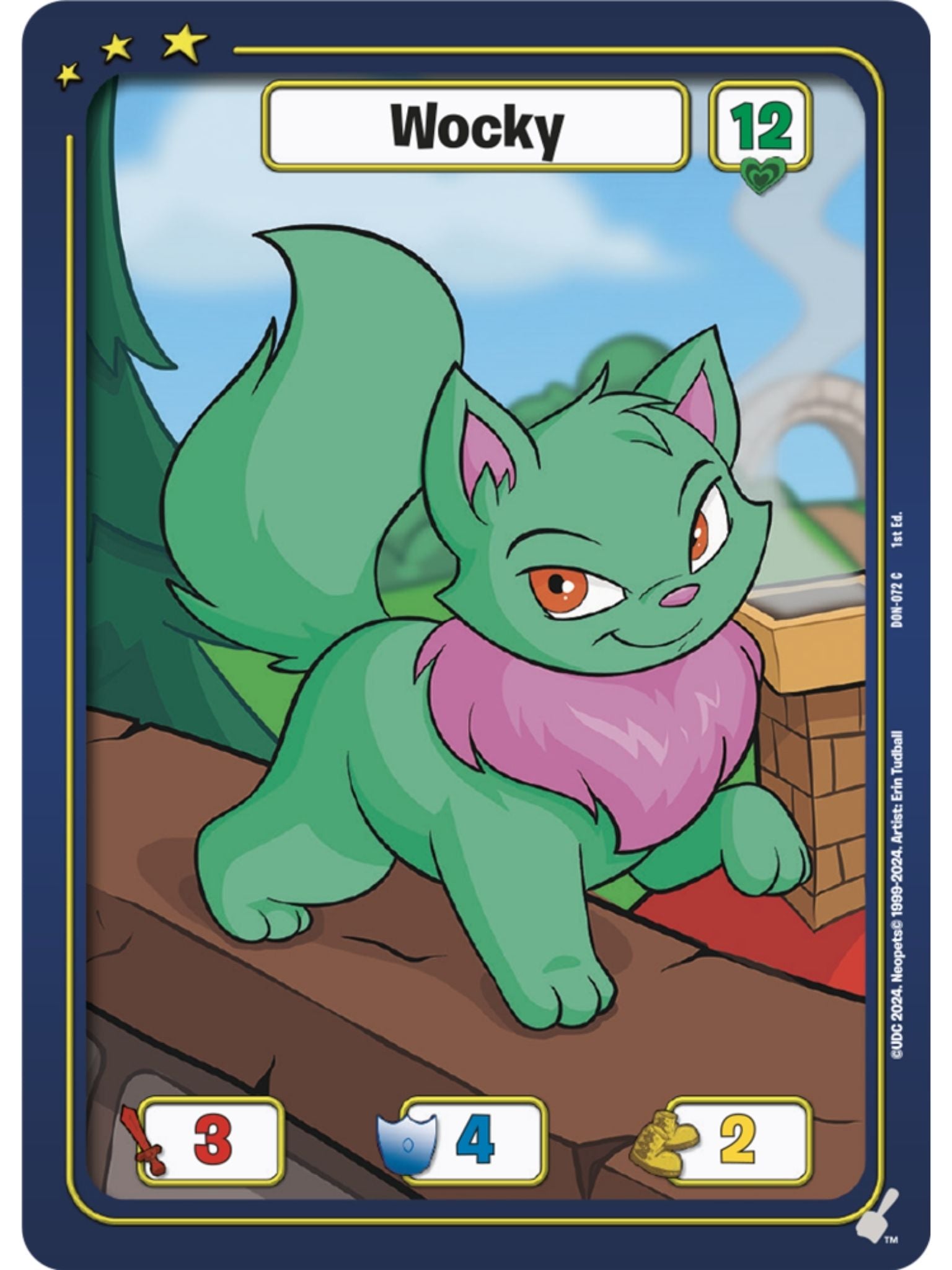 Green Wocky (C) DON-072 1st Edition