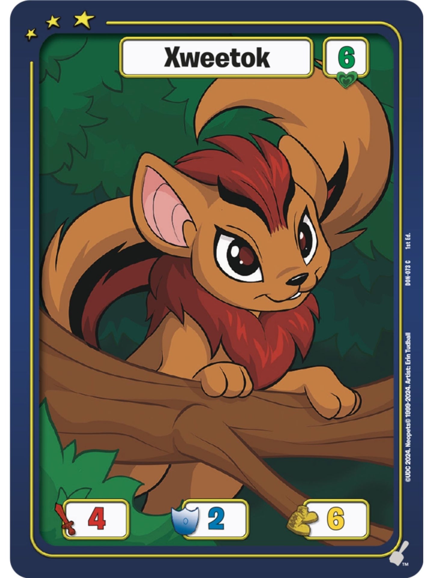 Red Xweetok (C) DON-073 1st Edition
