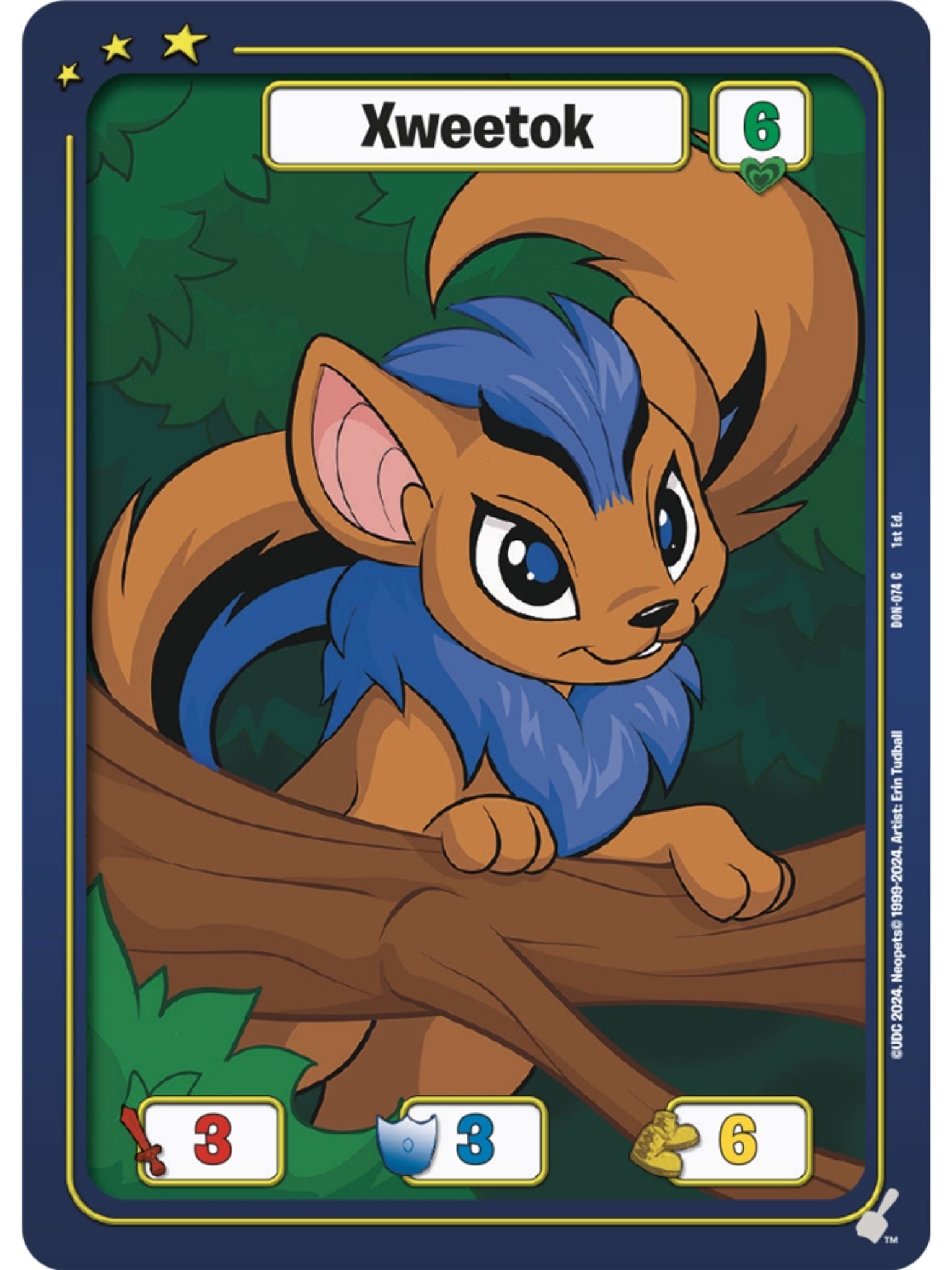 Blue Xweetok (C) DON-074 1st Edition