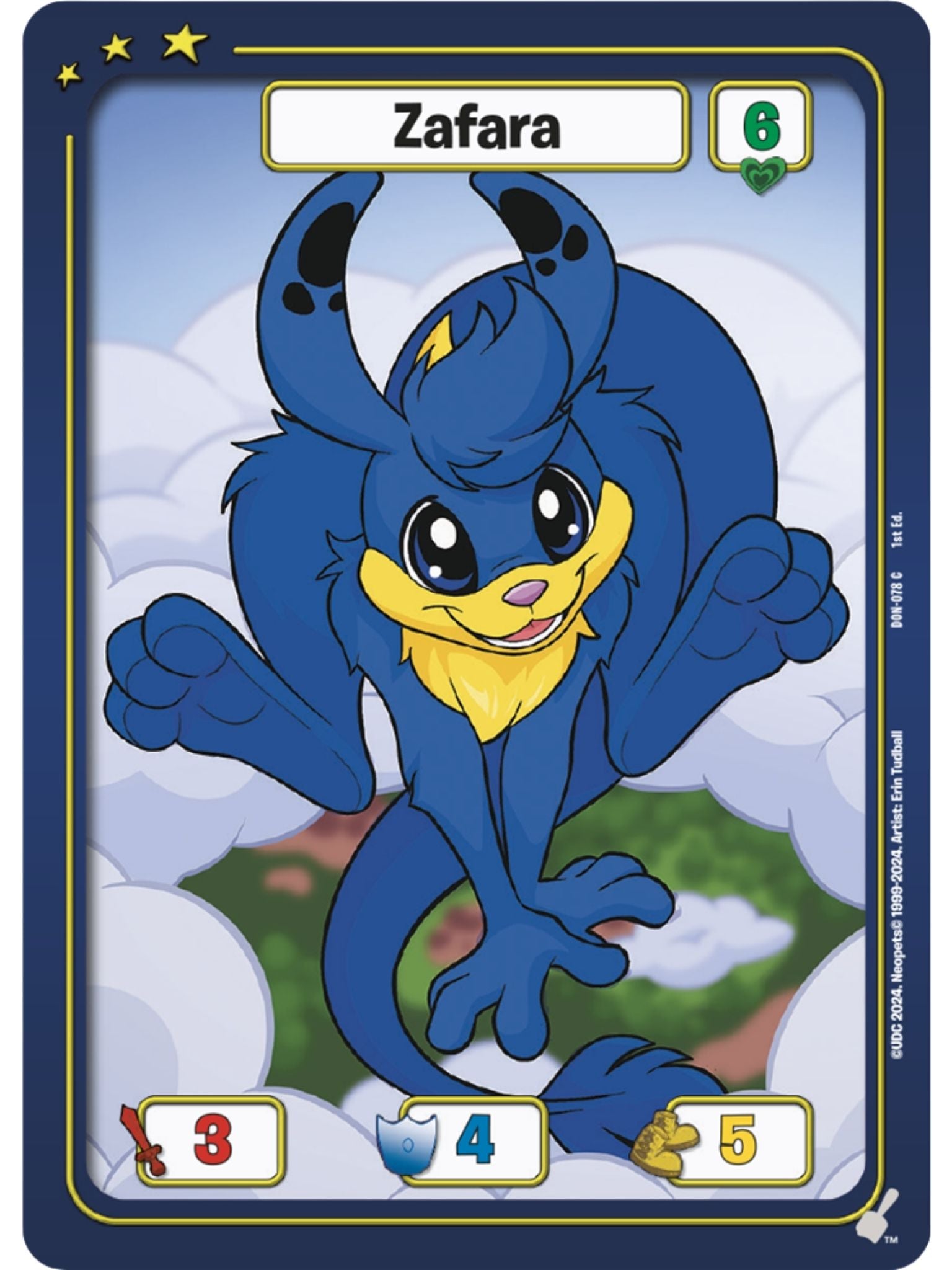 Blue Zafara (C) DON-078 1st Edition