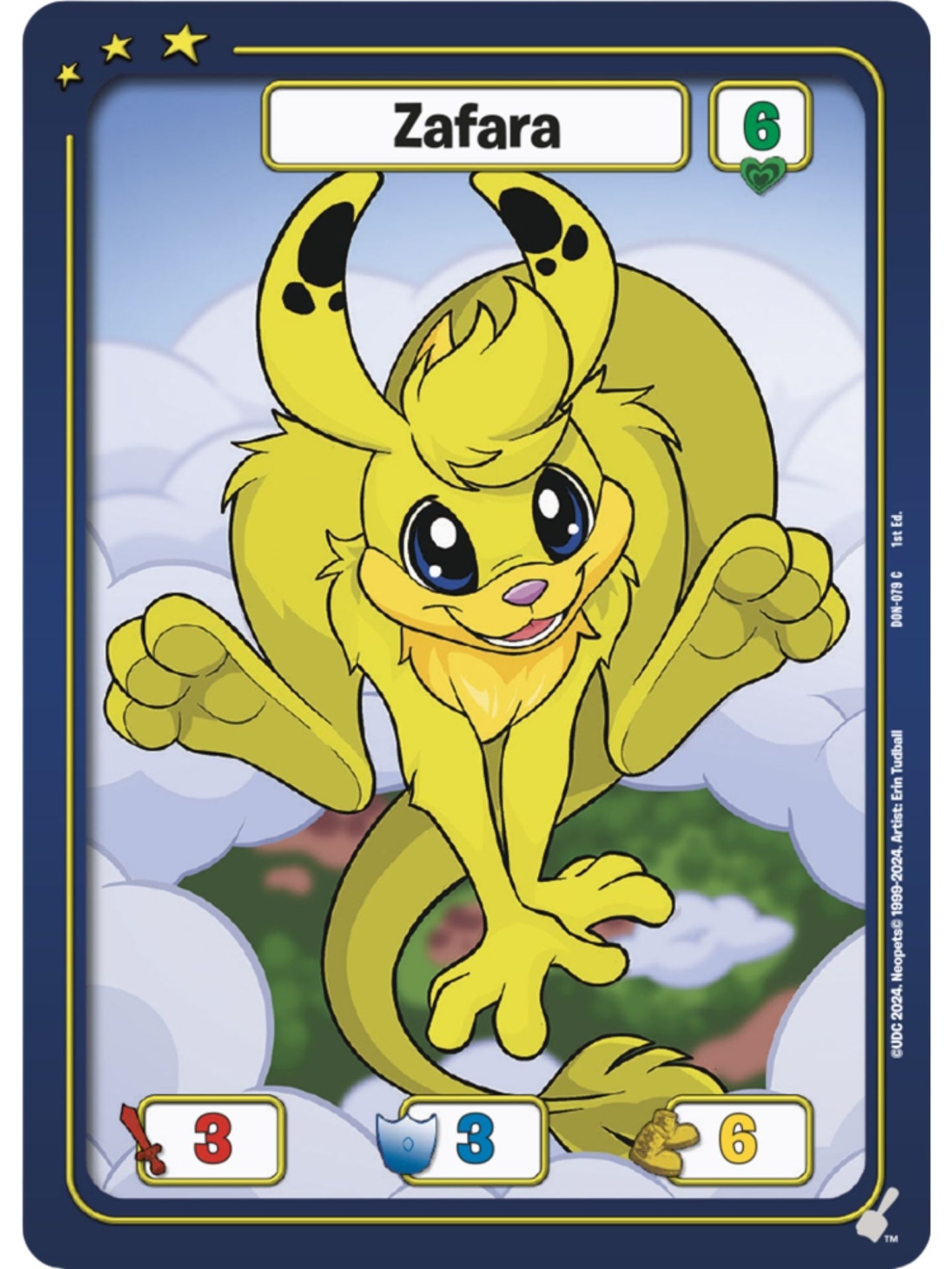 Yellow Zafara (C) DON-079 1st Edition