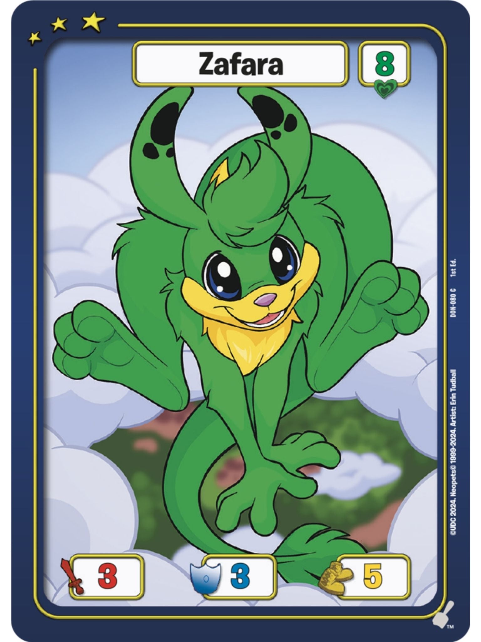 Green Zafara (C) DON-080 1st Edition