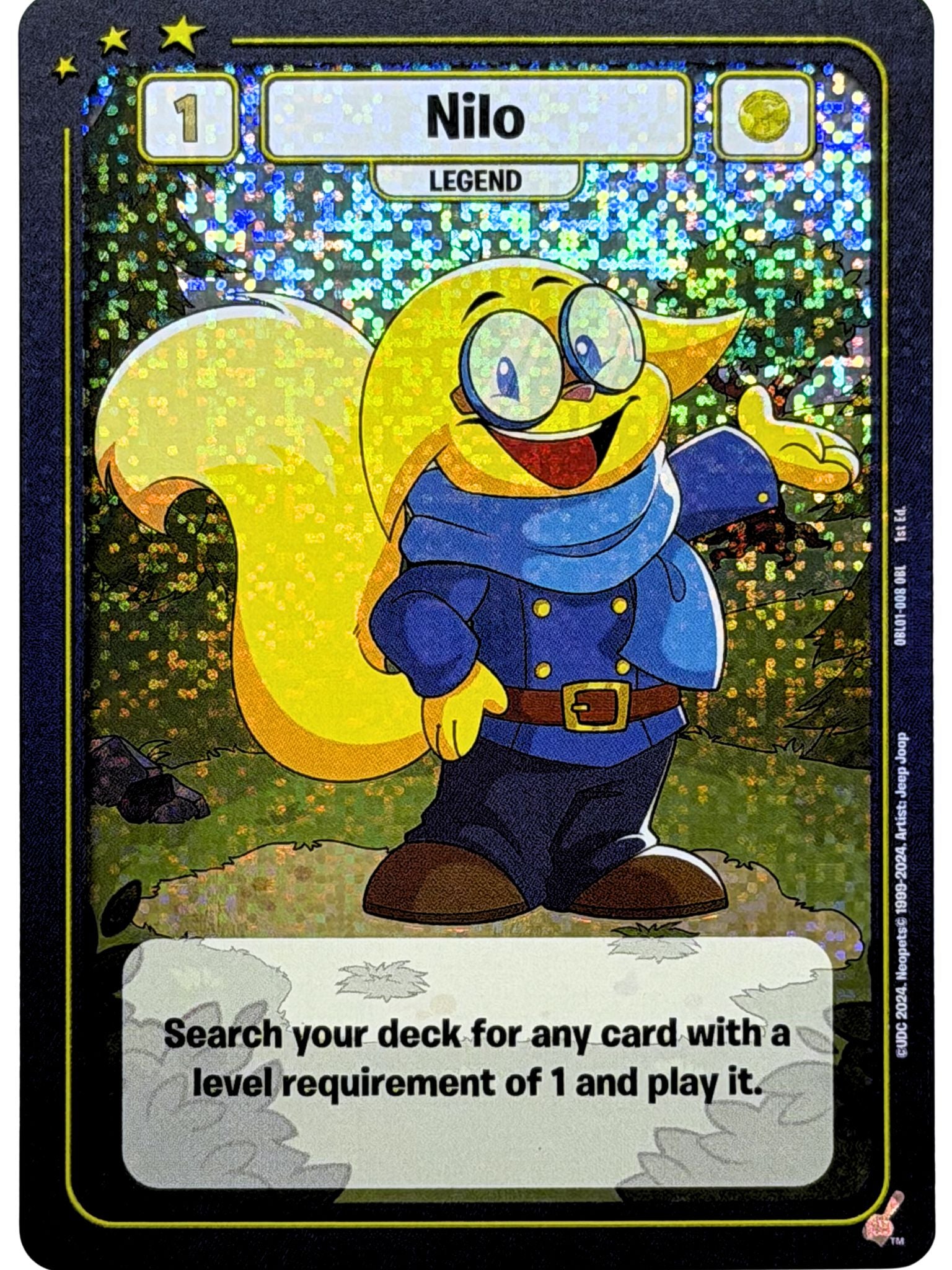 Nilo Foil Promo OBL01-008 1st Edition