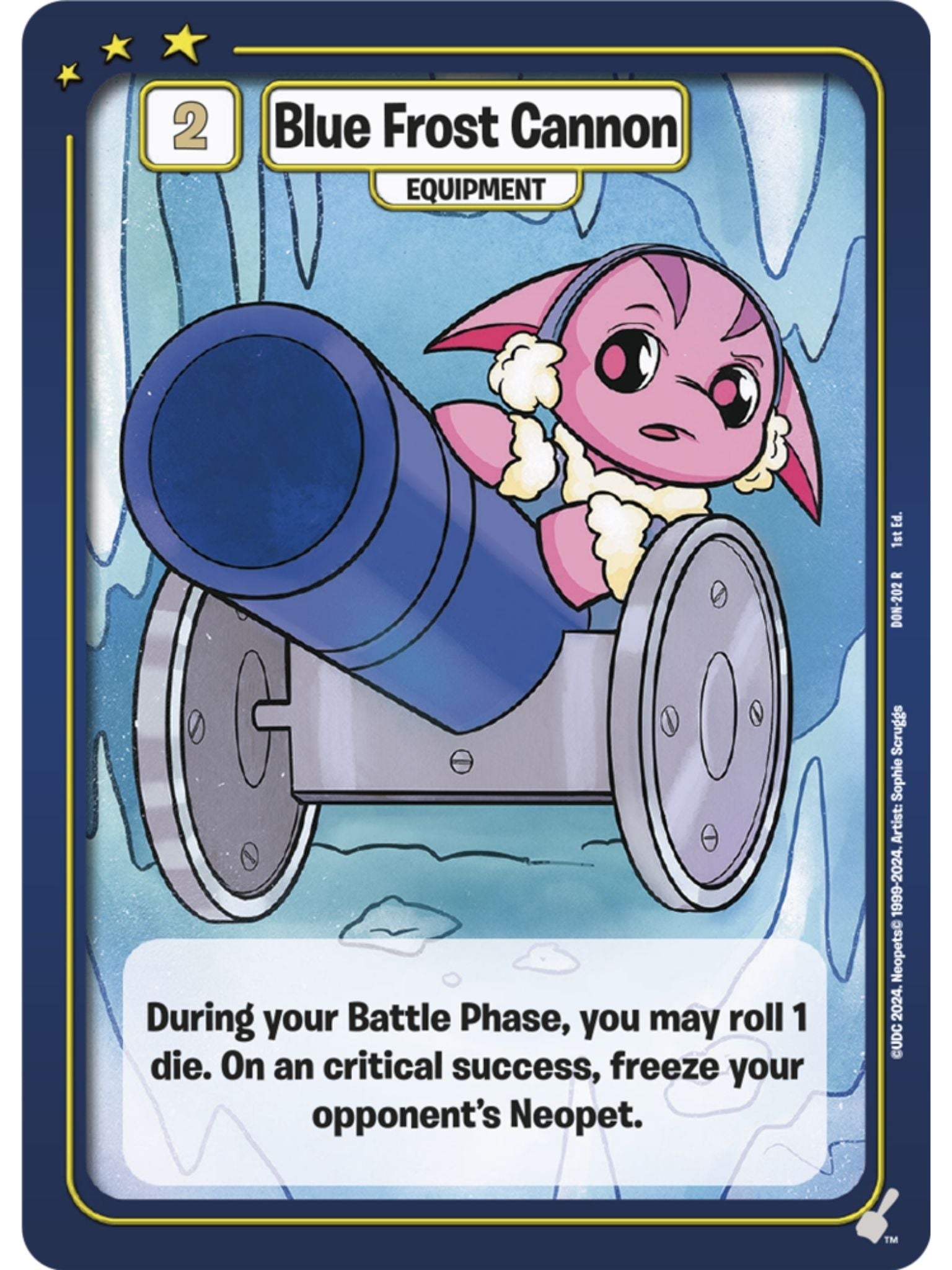 Blue Frost Cannon (R) DON-202 1st Edition