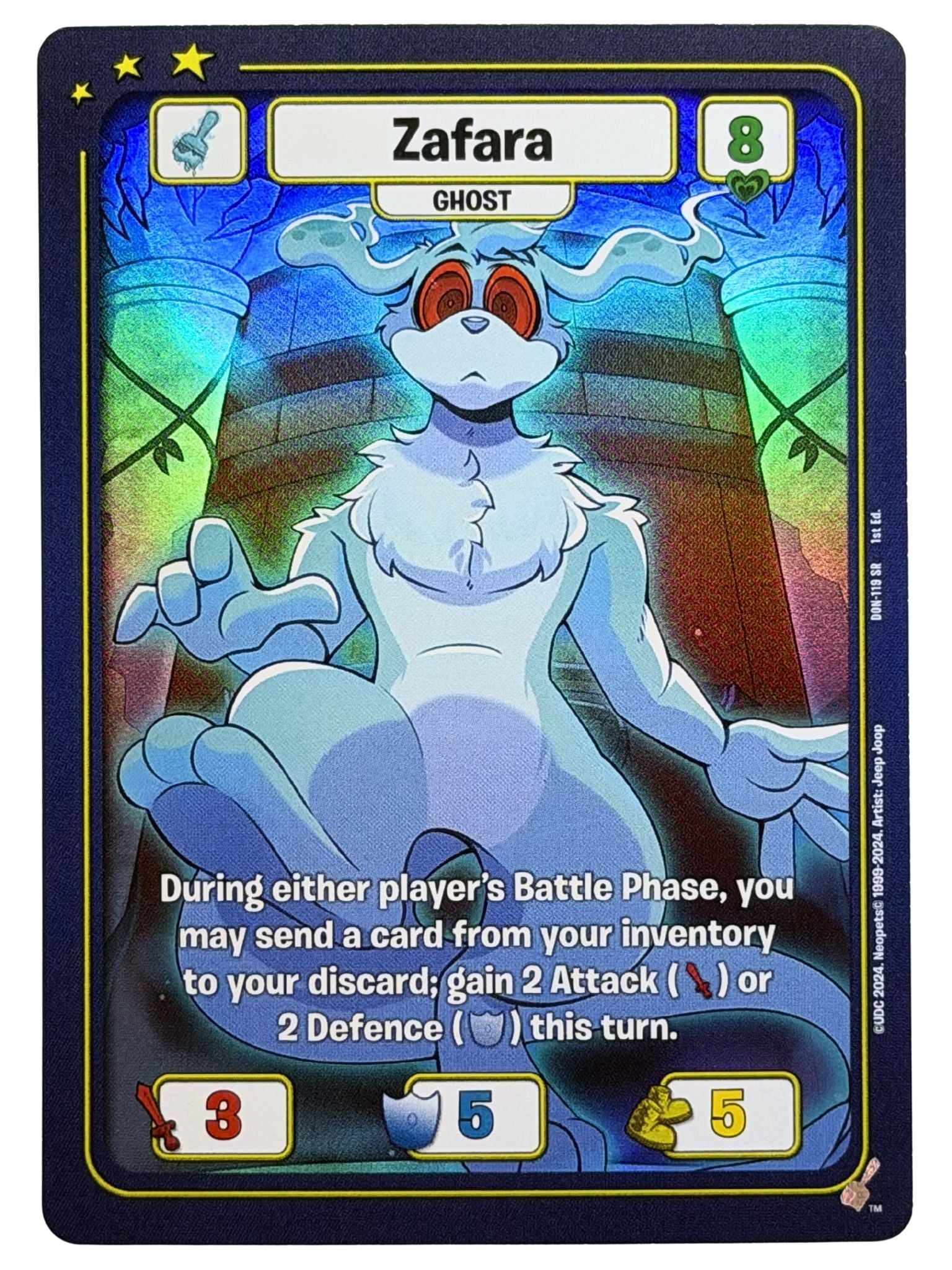 Ghost Zafara (SR) DON-119 1st Edition