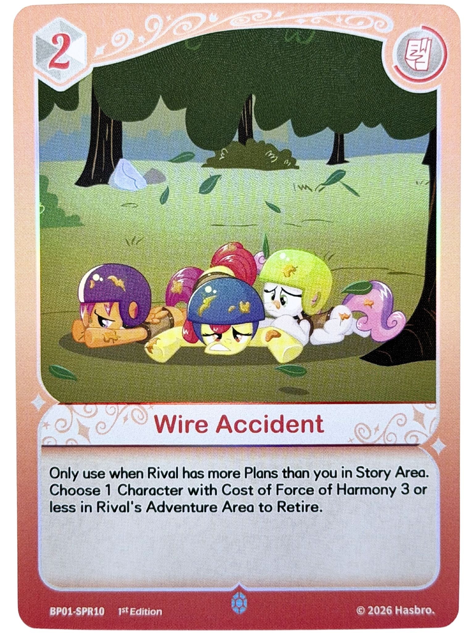 Wire Accident 1st Edition (SPR) BP01-SPR10
