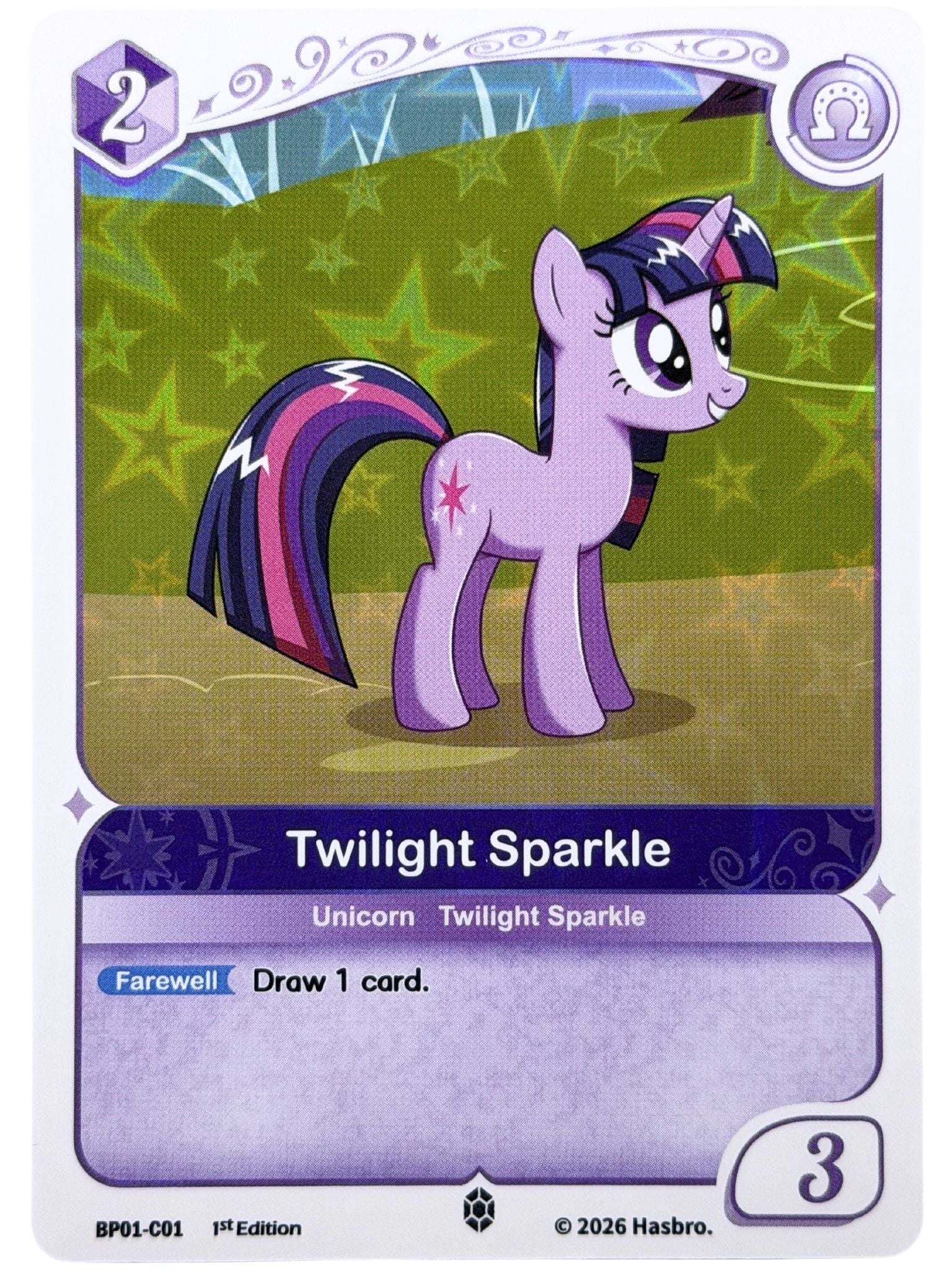 Twilight Sparkle 1st Edition (C) BP01-C01