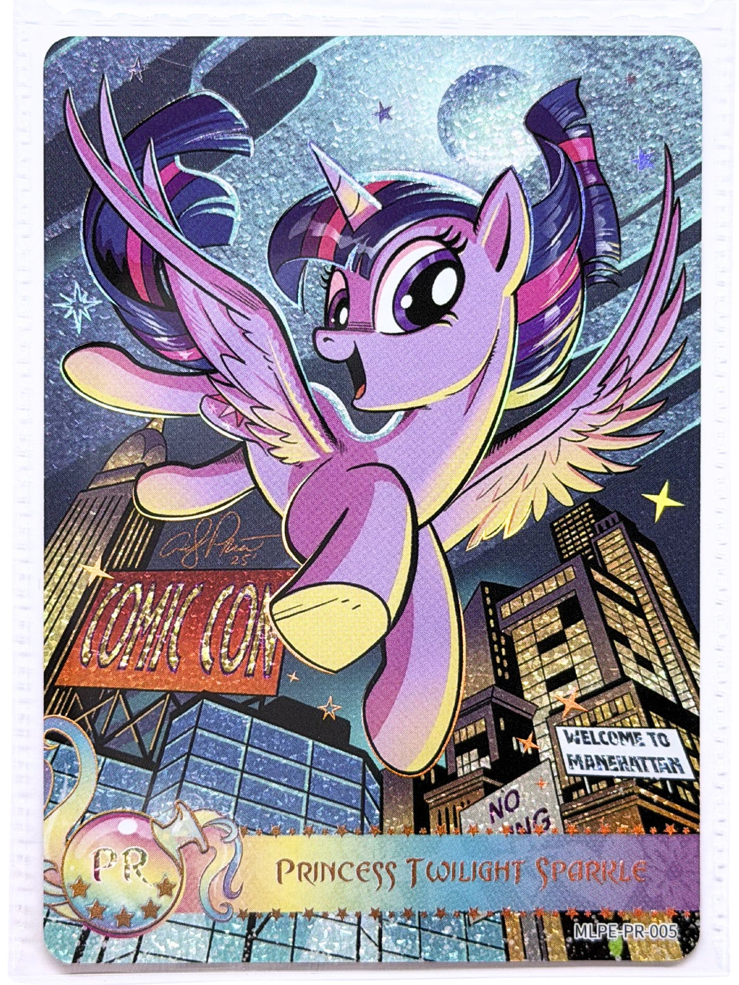 Princess Twilight Sparkle Sealed Comic Con Promo (PR) MLPE-PR-005