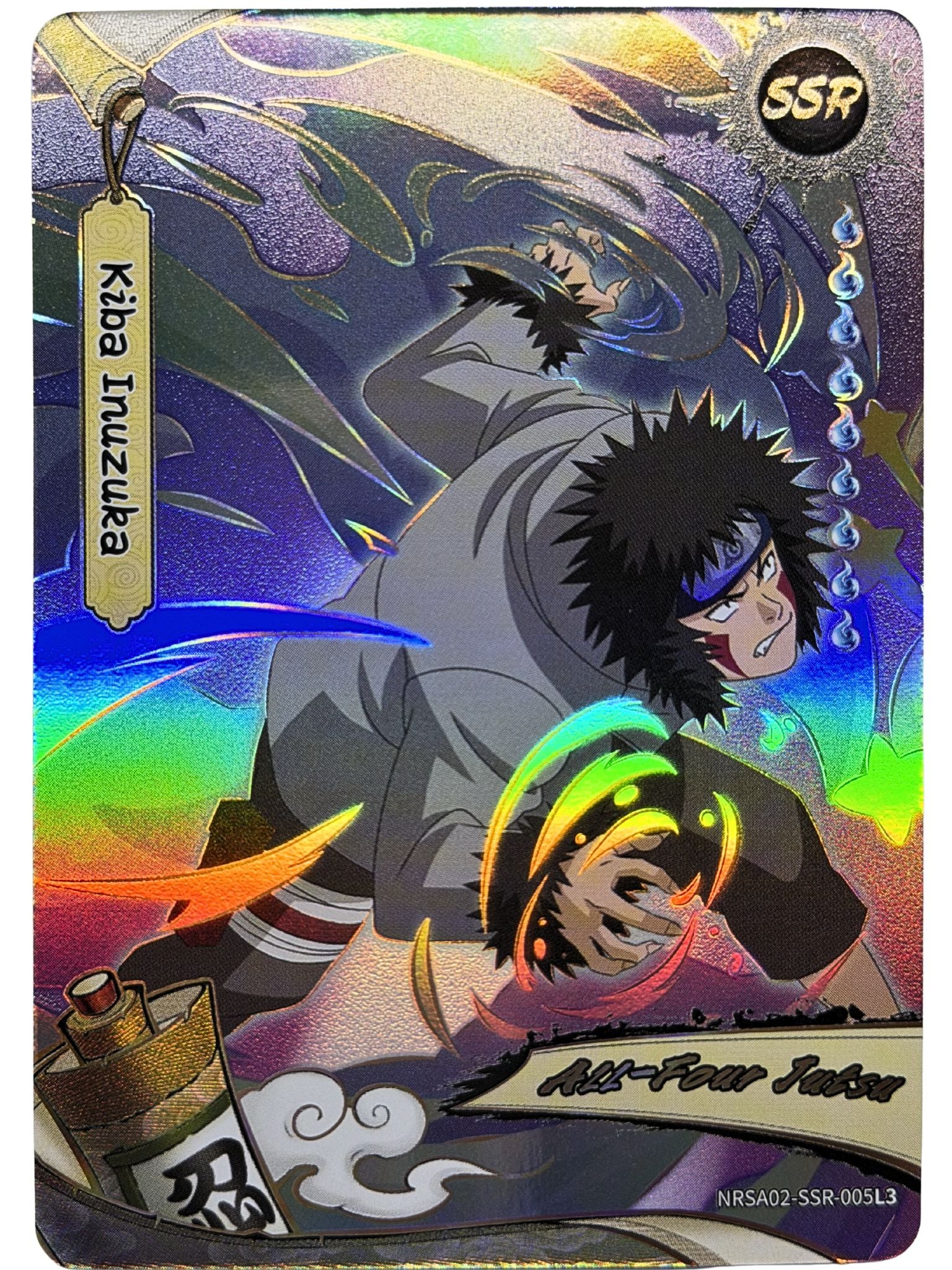 Kiba Inuzuka (SSR) NRSA02-SSR-005L3