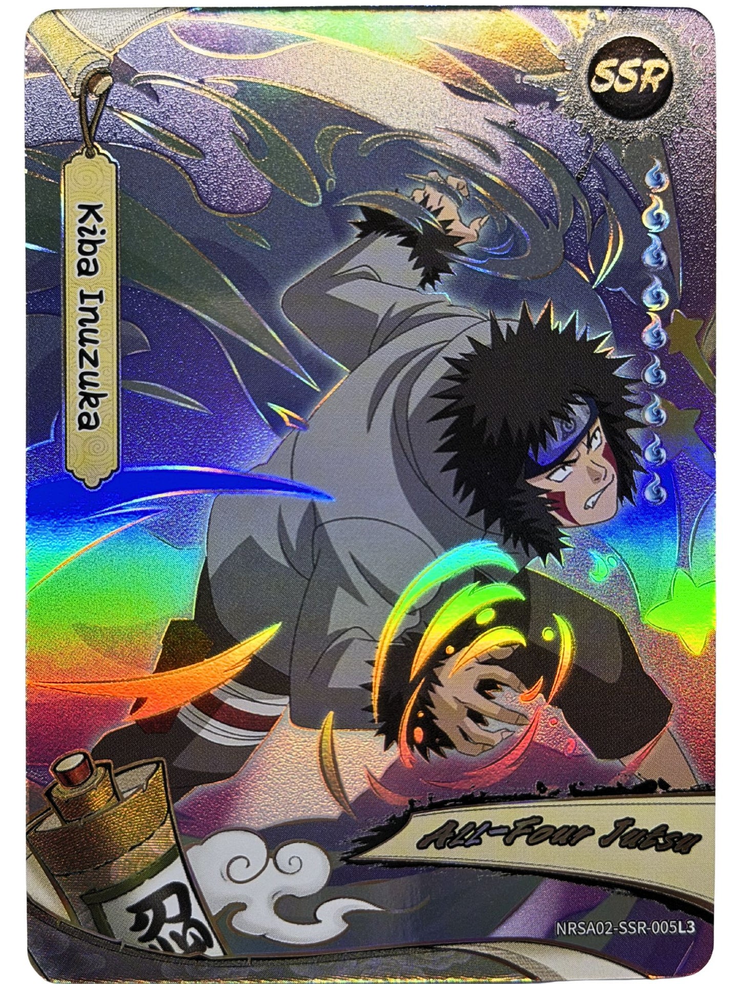 Kiba Inuzuka (SSR) NRSA02-SSR-005L3