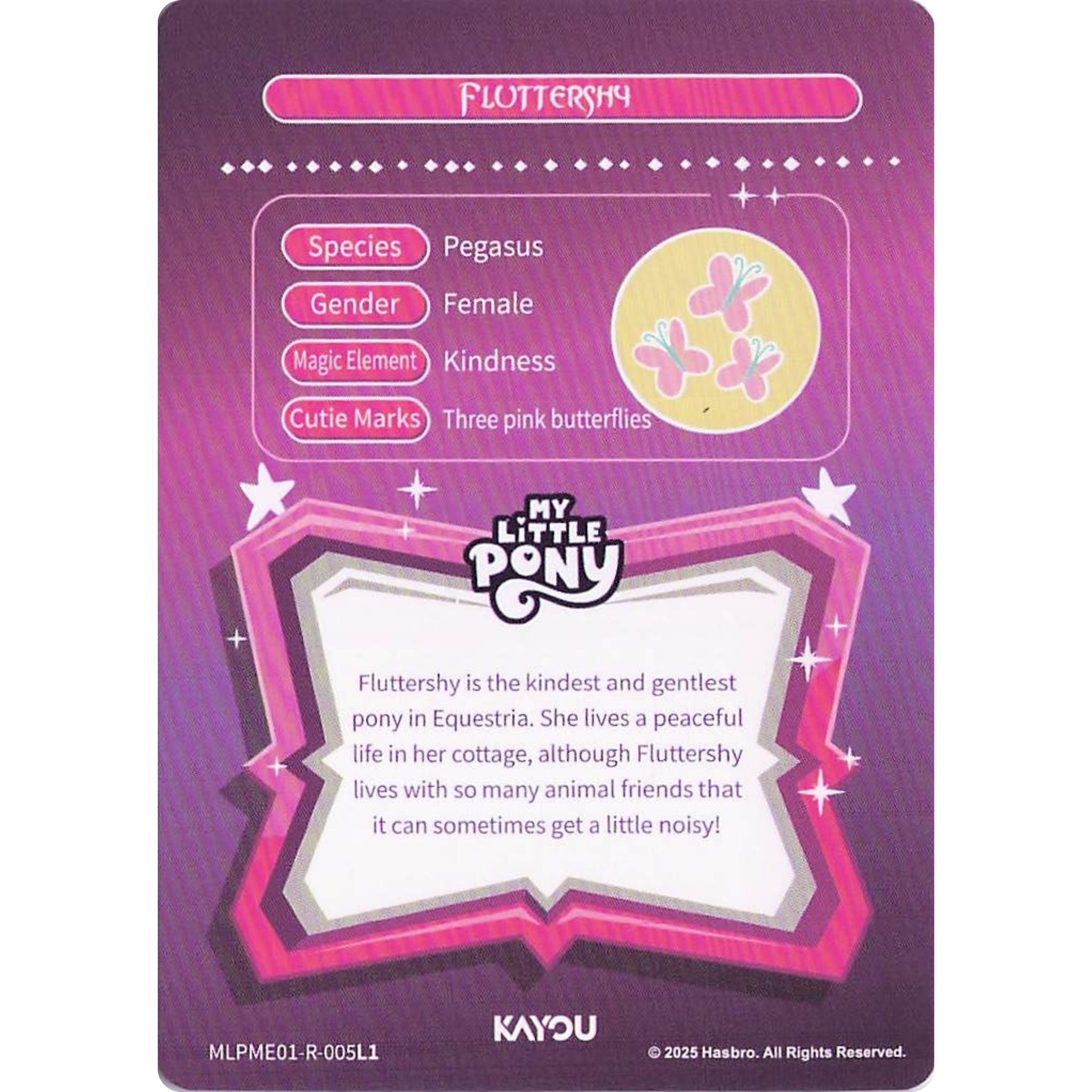 Fluttershy (R) MLPME01-R-005L1