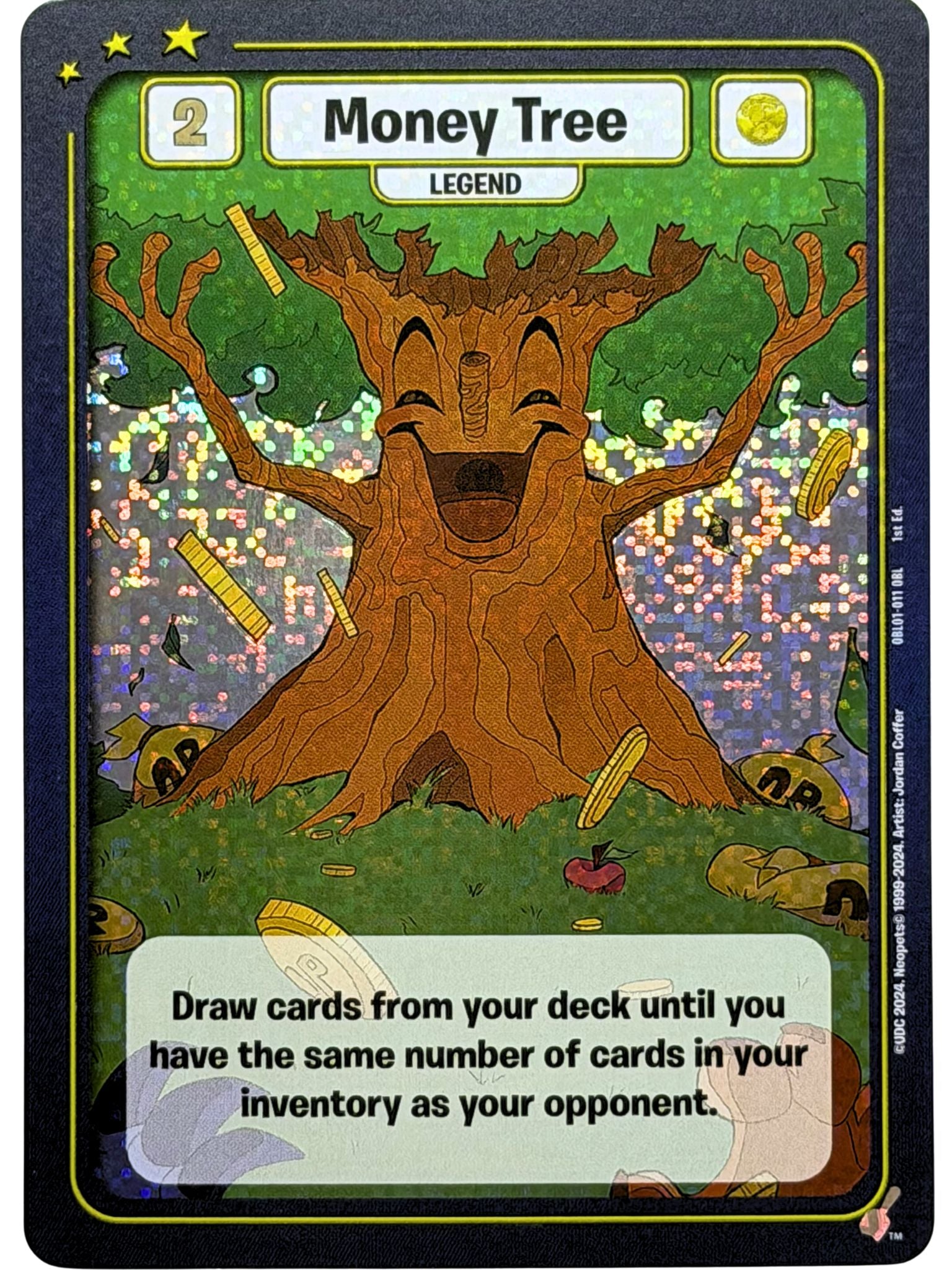 Money Tree Foil Promo OBL01-011 1st Edition
