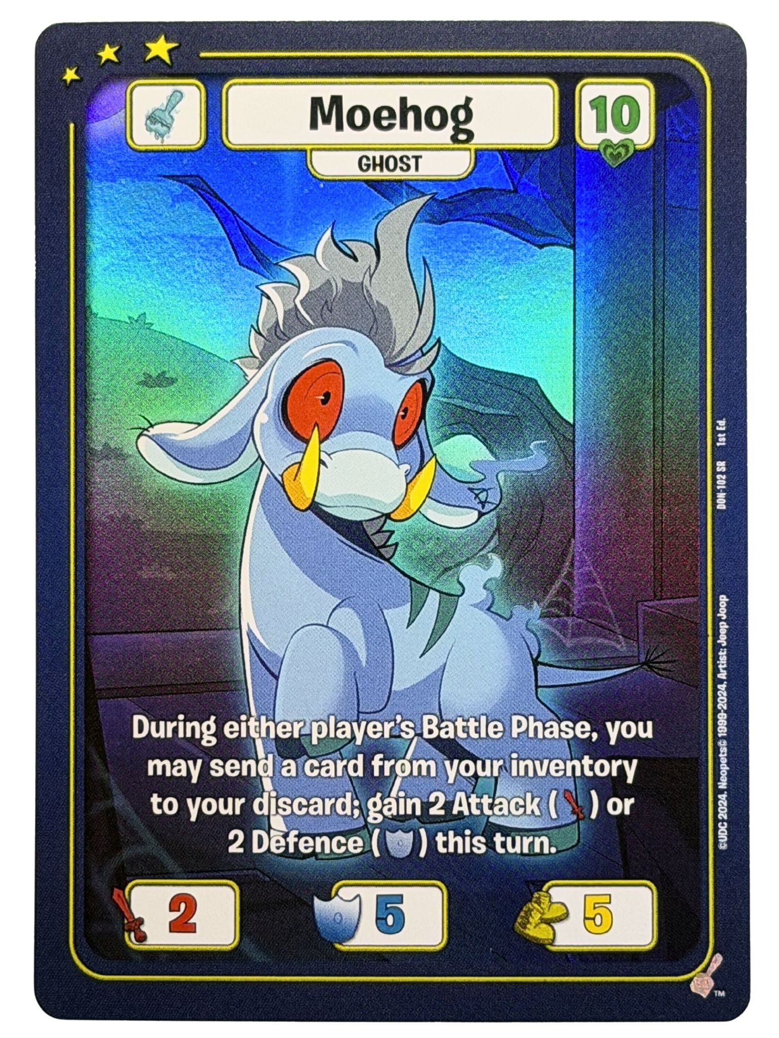 Ghost Moehog (SR) DON-102 1st Edition