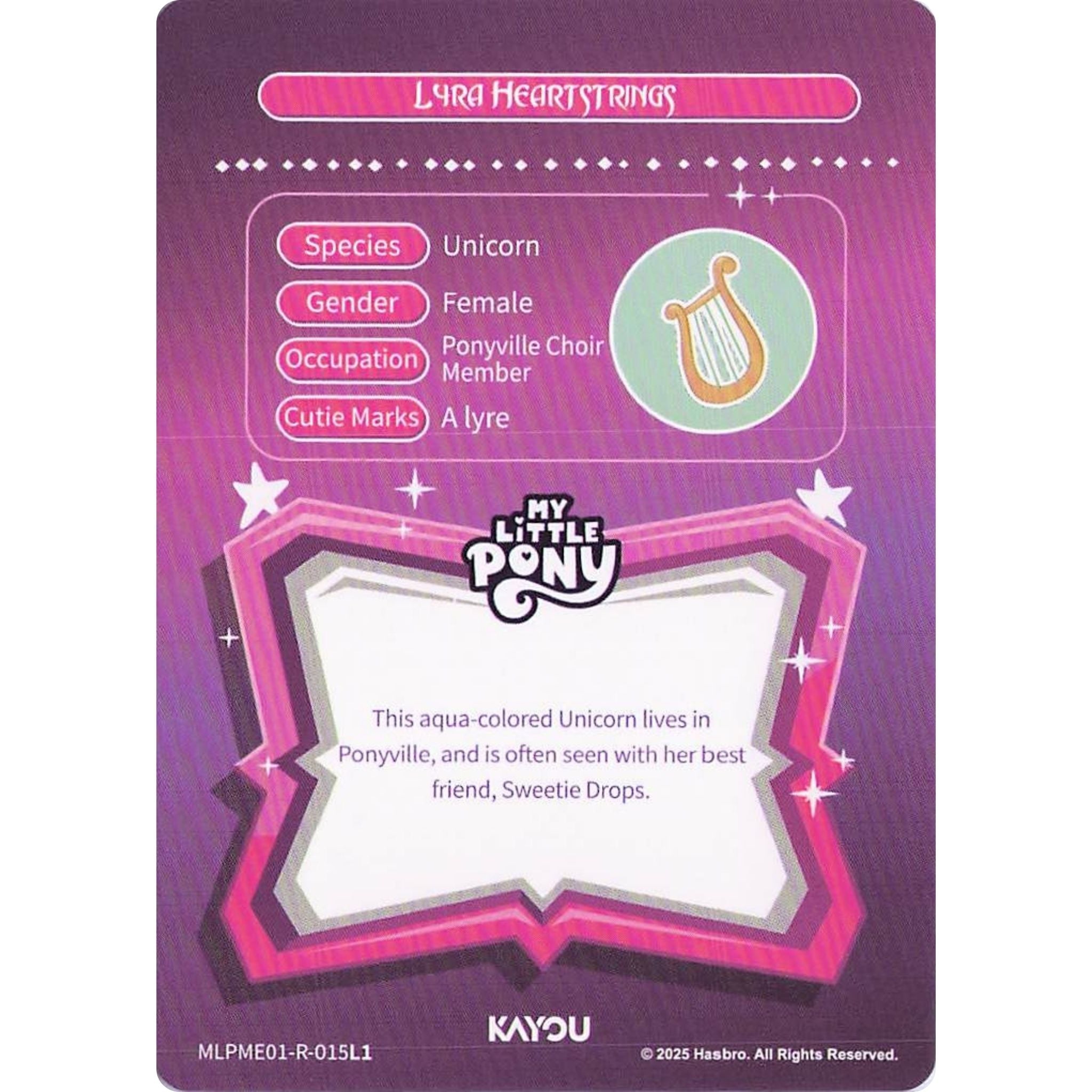 Lyra Heartstrings (R) MLPME01-R-015L1