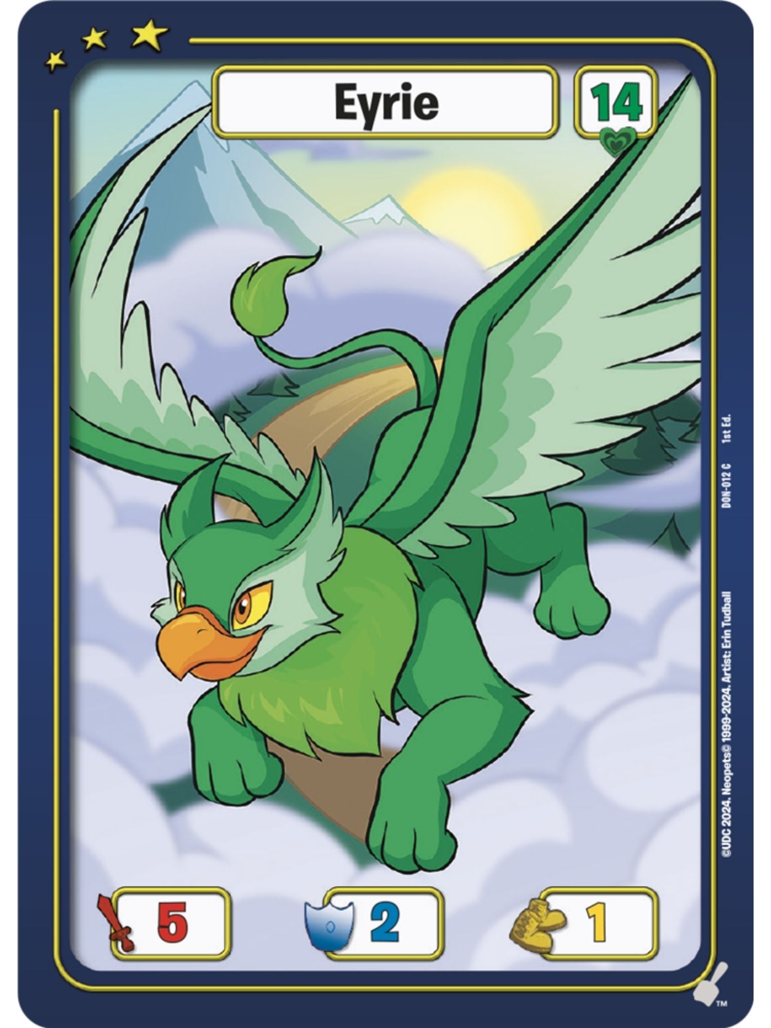 Green Eyrie (C) DON-012 1st Edition