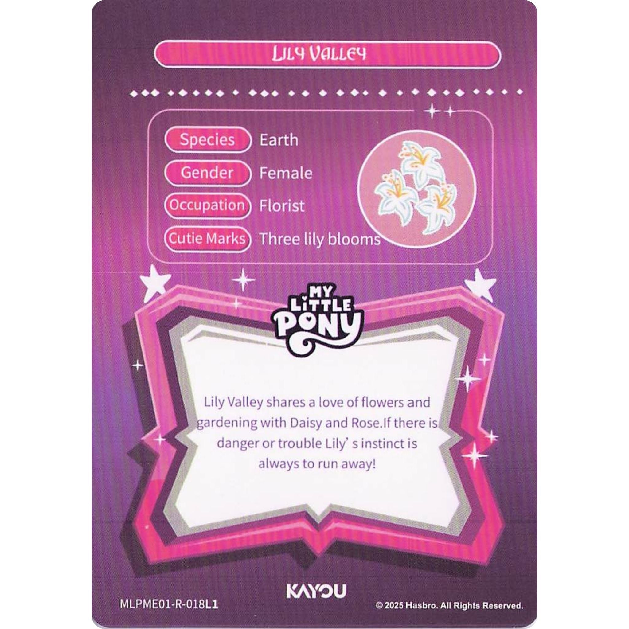 Lily Valley (R) MLPME01-R-018L1