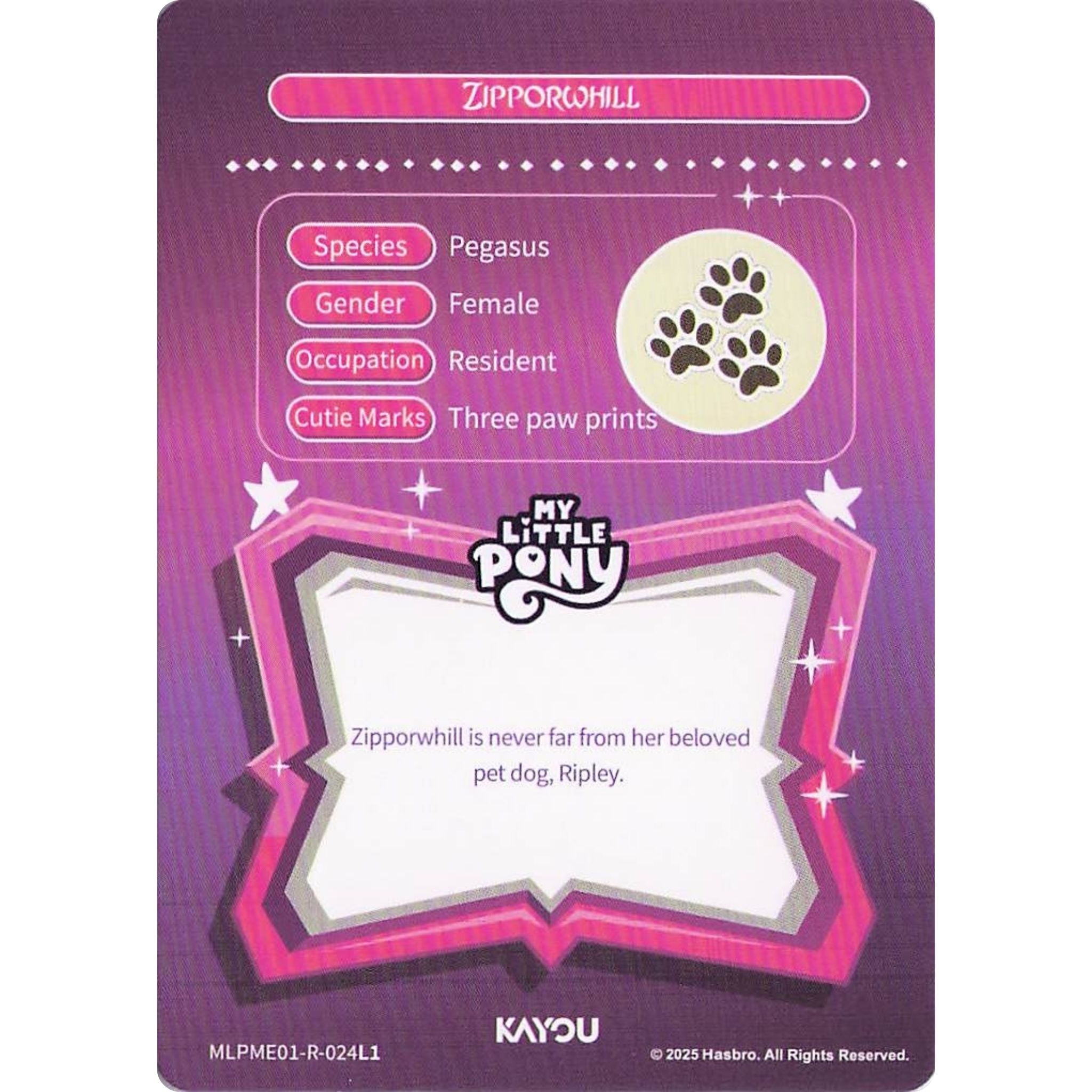 Zipporwhill (R) MLPME01-R-024L1