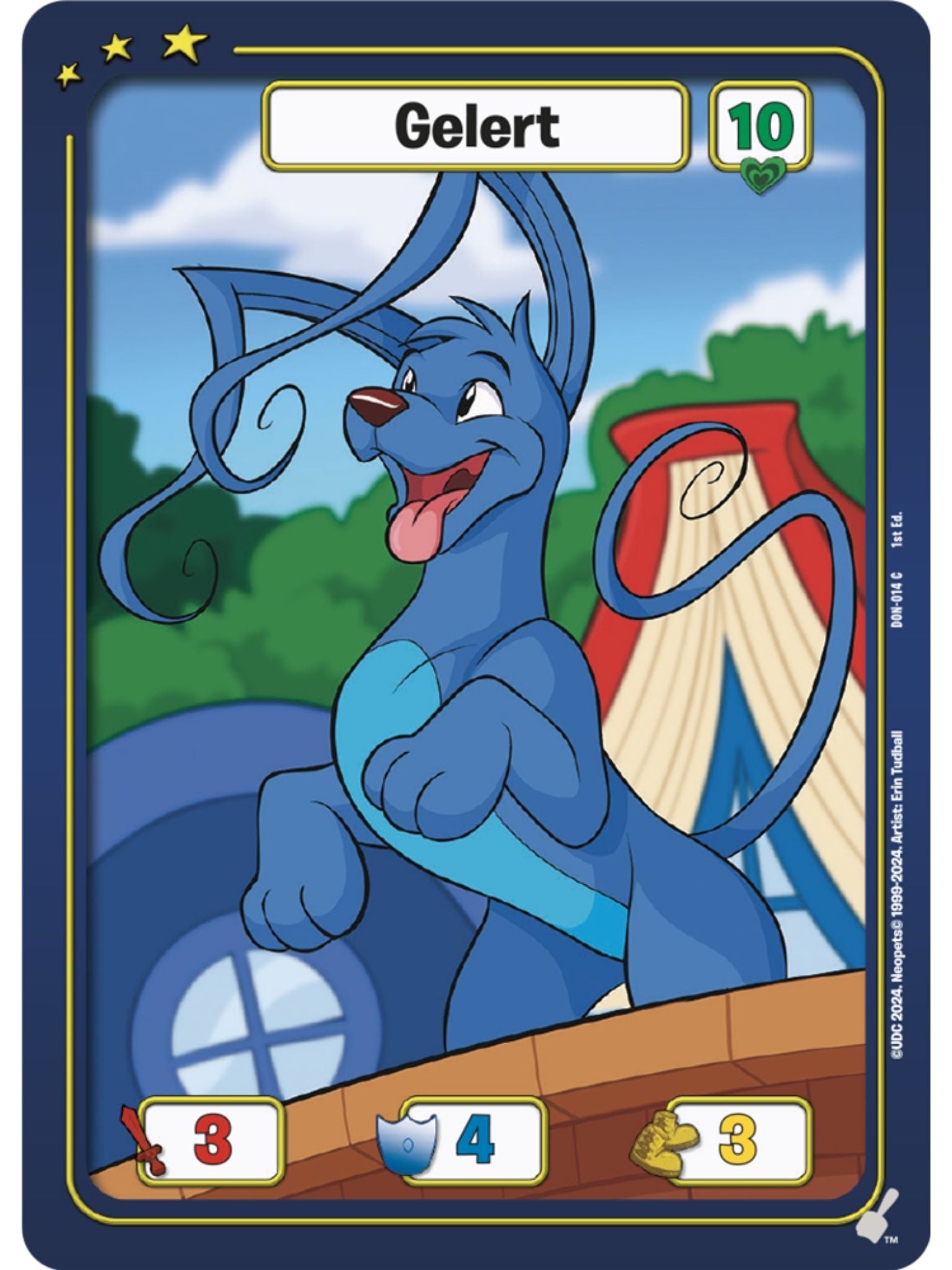 Blue Gelert (C) DON-014 1st Edition