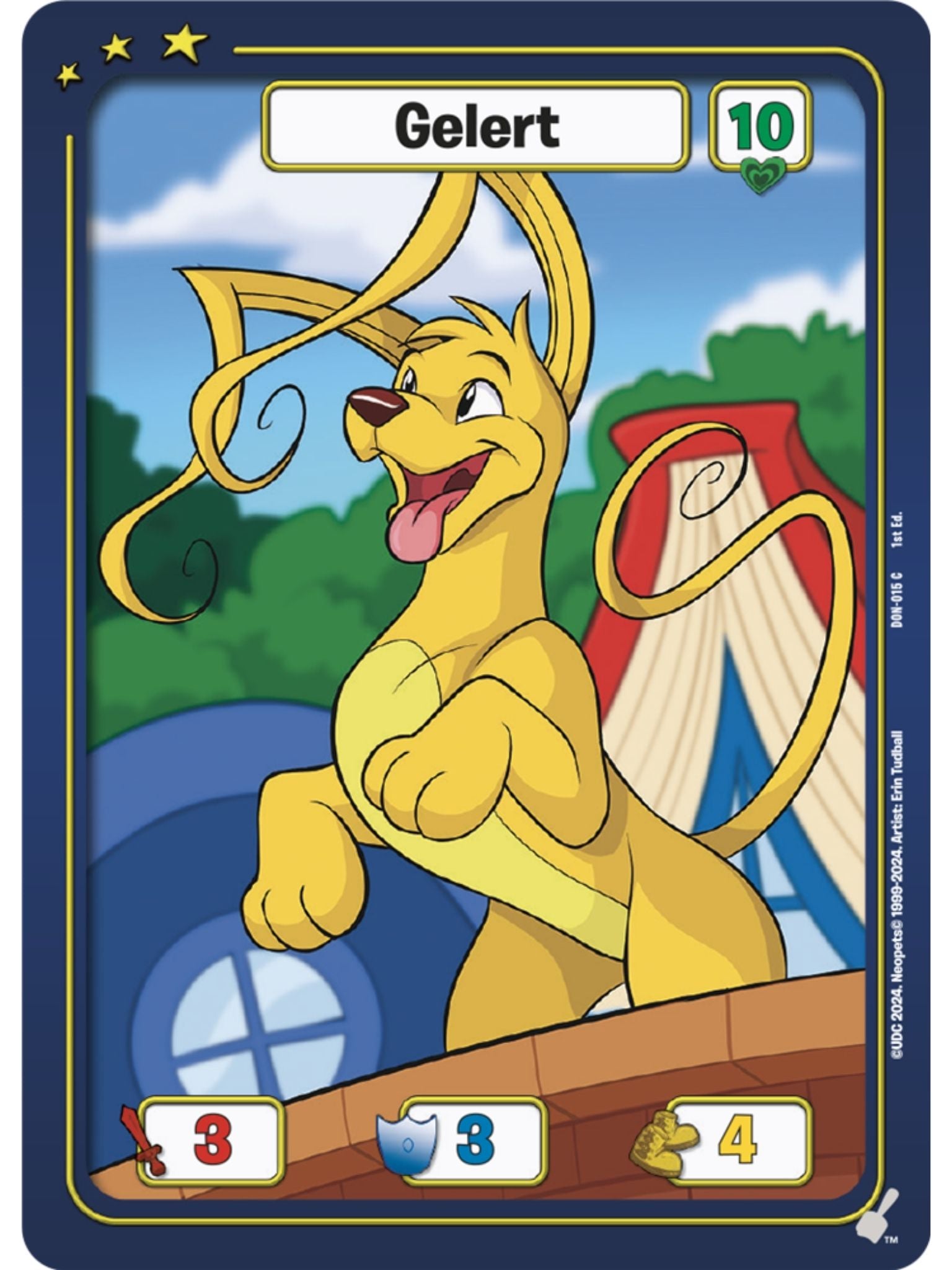 Yellow Gelert (C) DON-015 1st Edition