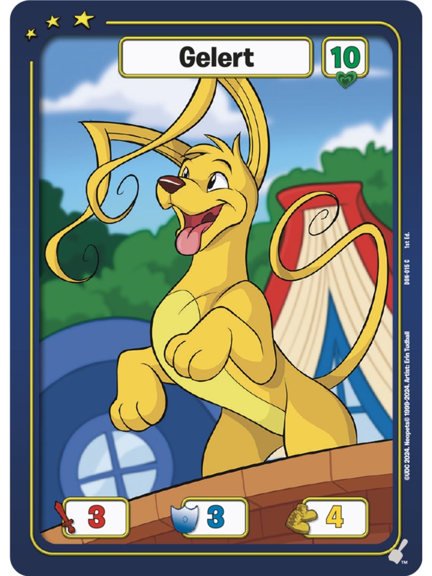 Yellow Gelert (C) DON-015 1st Edition