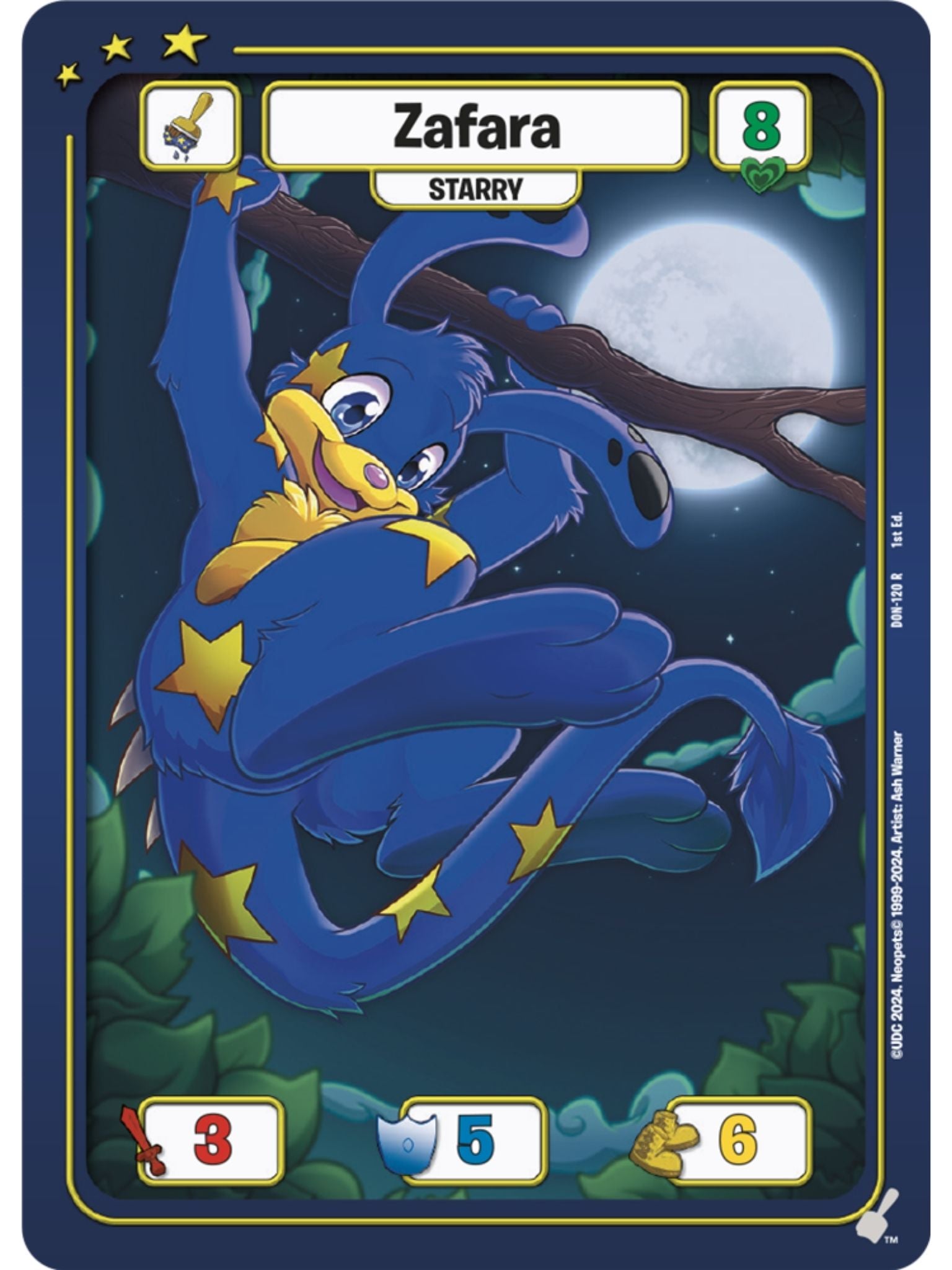 Starry Zafara (R) DON-120 1st Edition