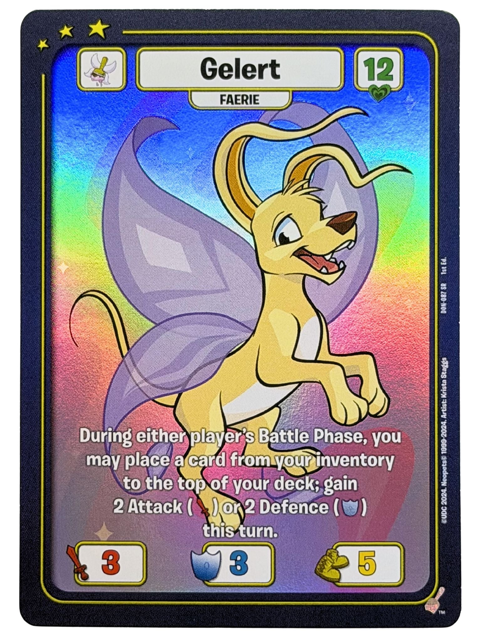Faerie Gelert (SR) DON-087 1st Edition