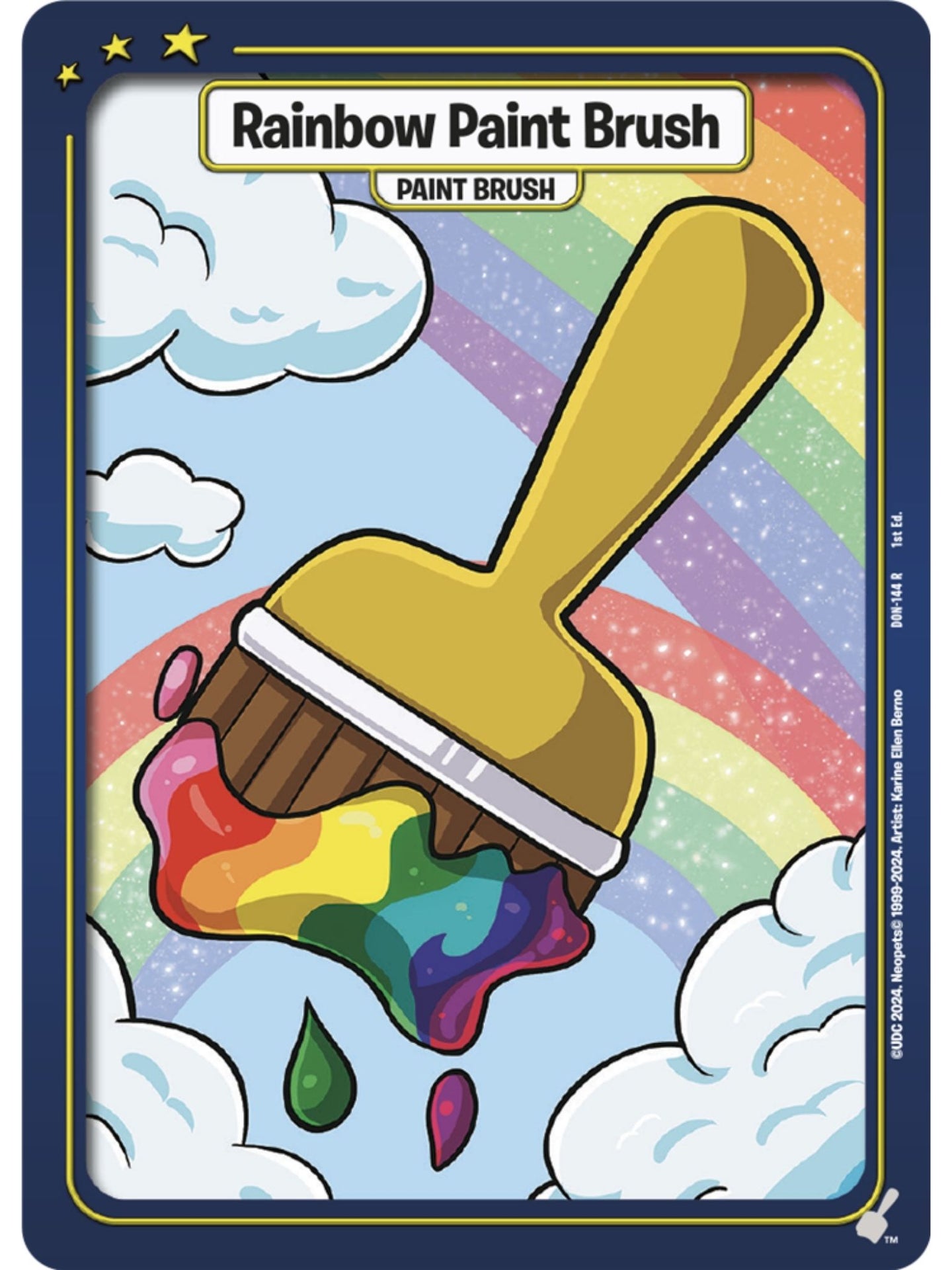 Rainbow Paint Brush (R) DON-144 1st Edition