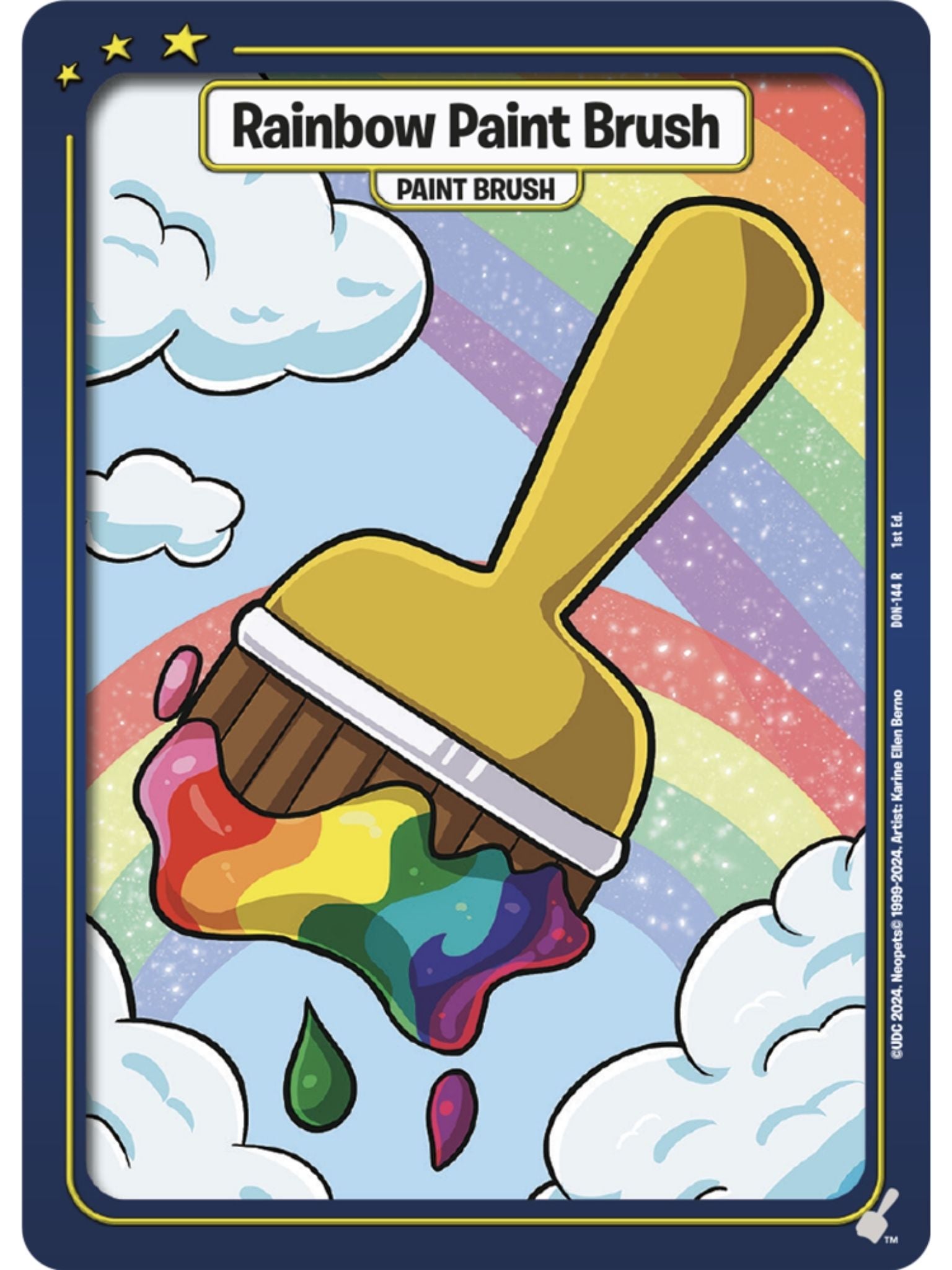 Rainbow Paint Brush (R) DON-144 1st Edition