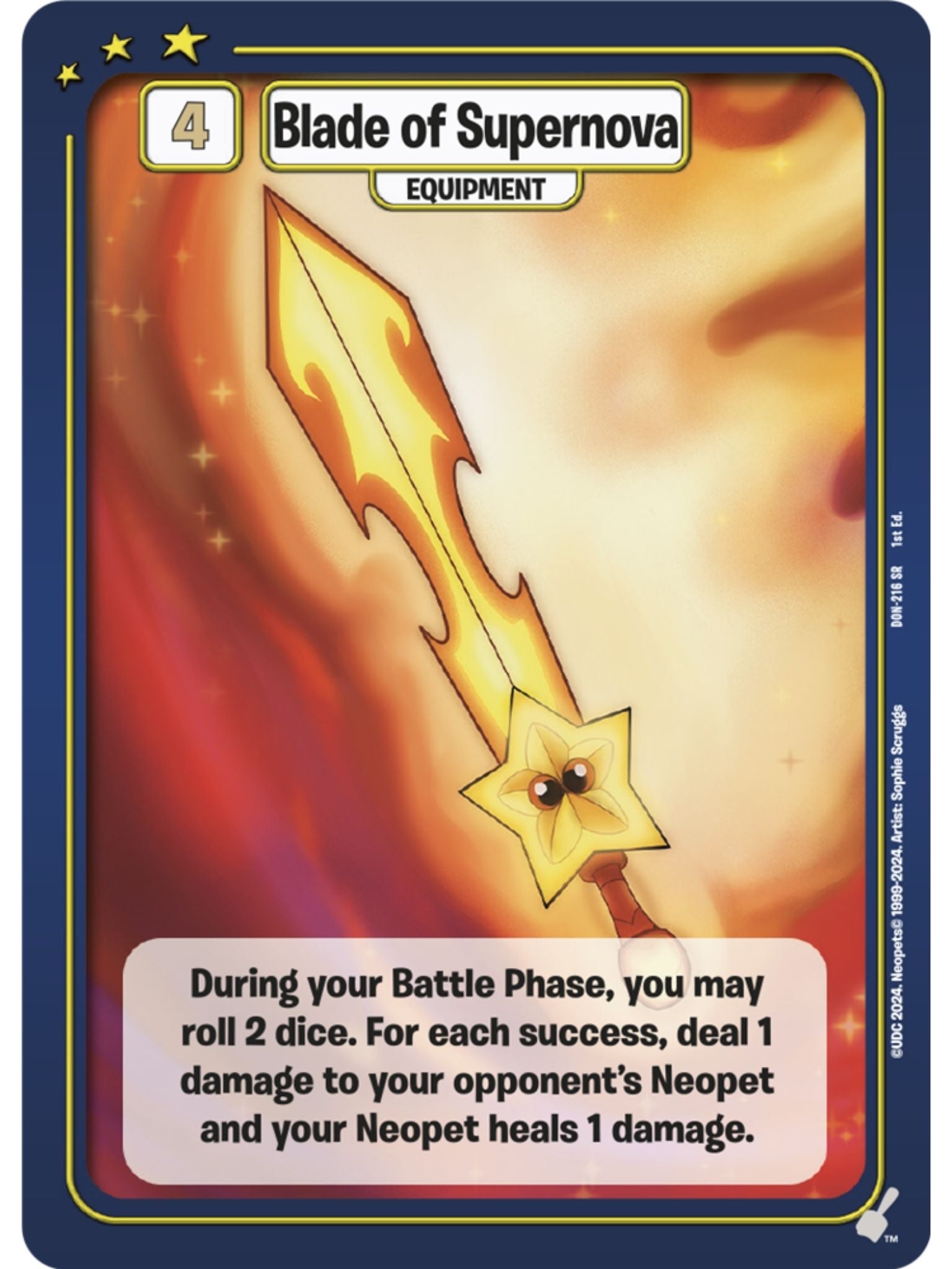 Blade of Supernova (SR) DON-216 1st Edition