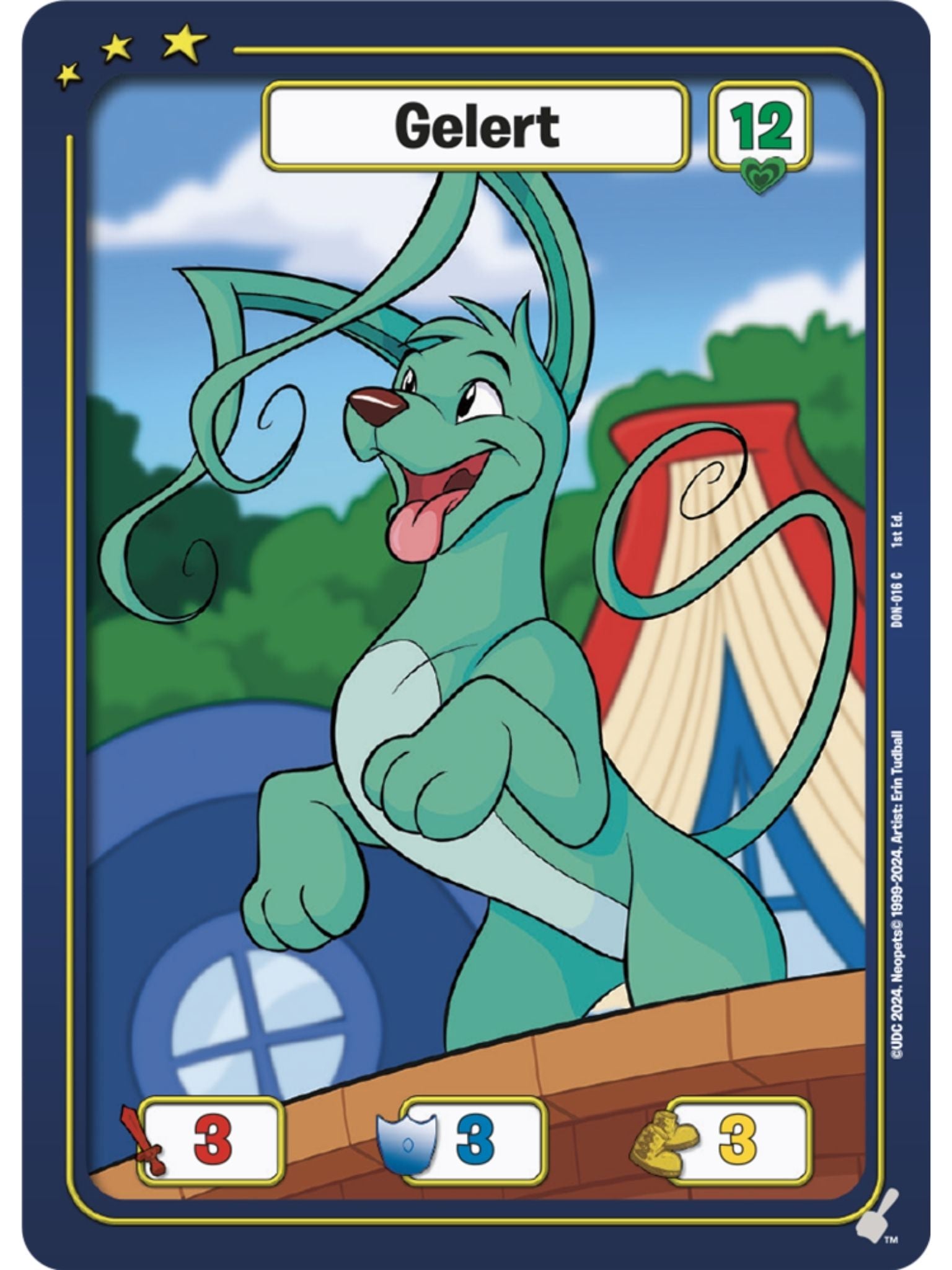 Green Gelert (C) DON-016 1st Edition