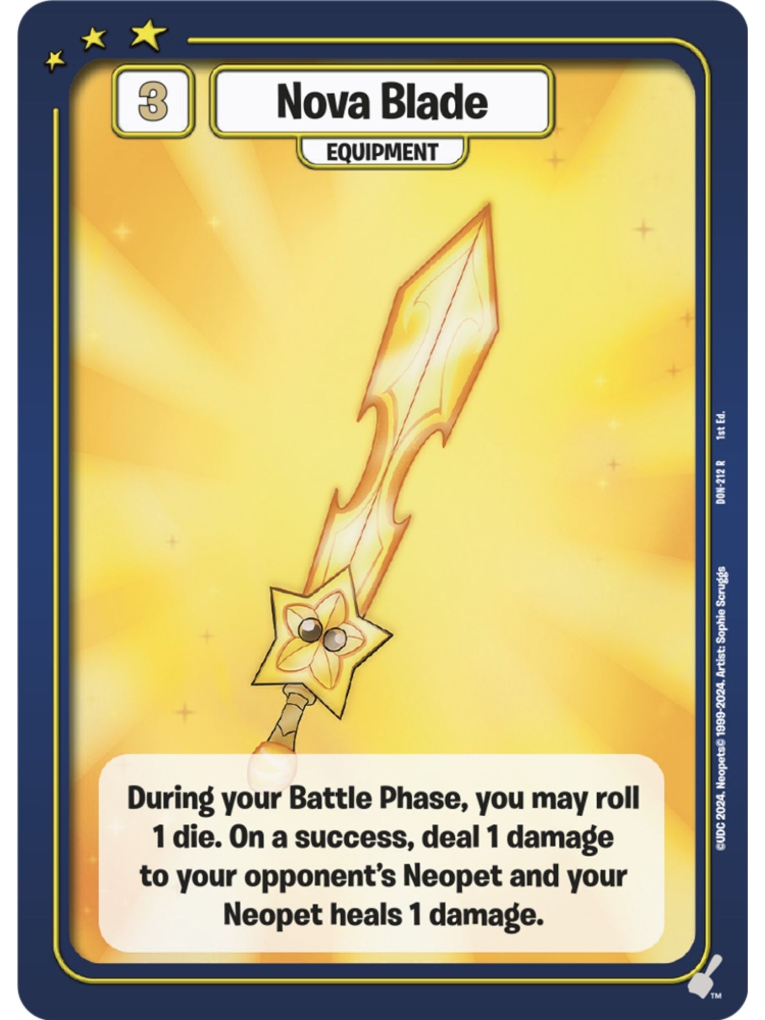 Nova Blade (R) DON-212 1st Edition
