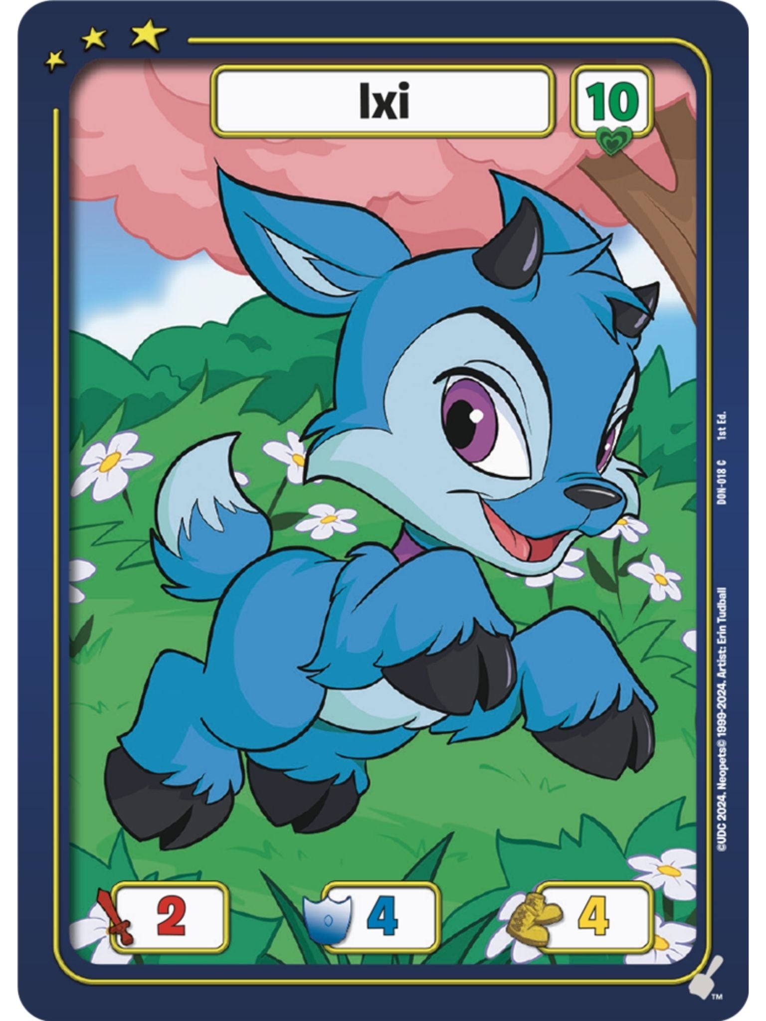 Blue Ixi (C) DON-018 1st Edition