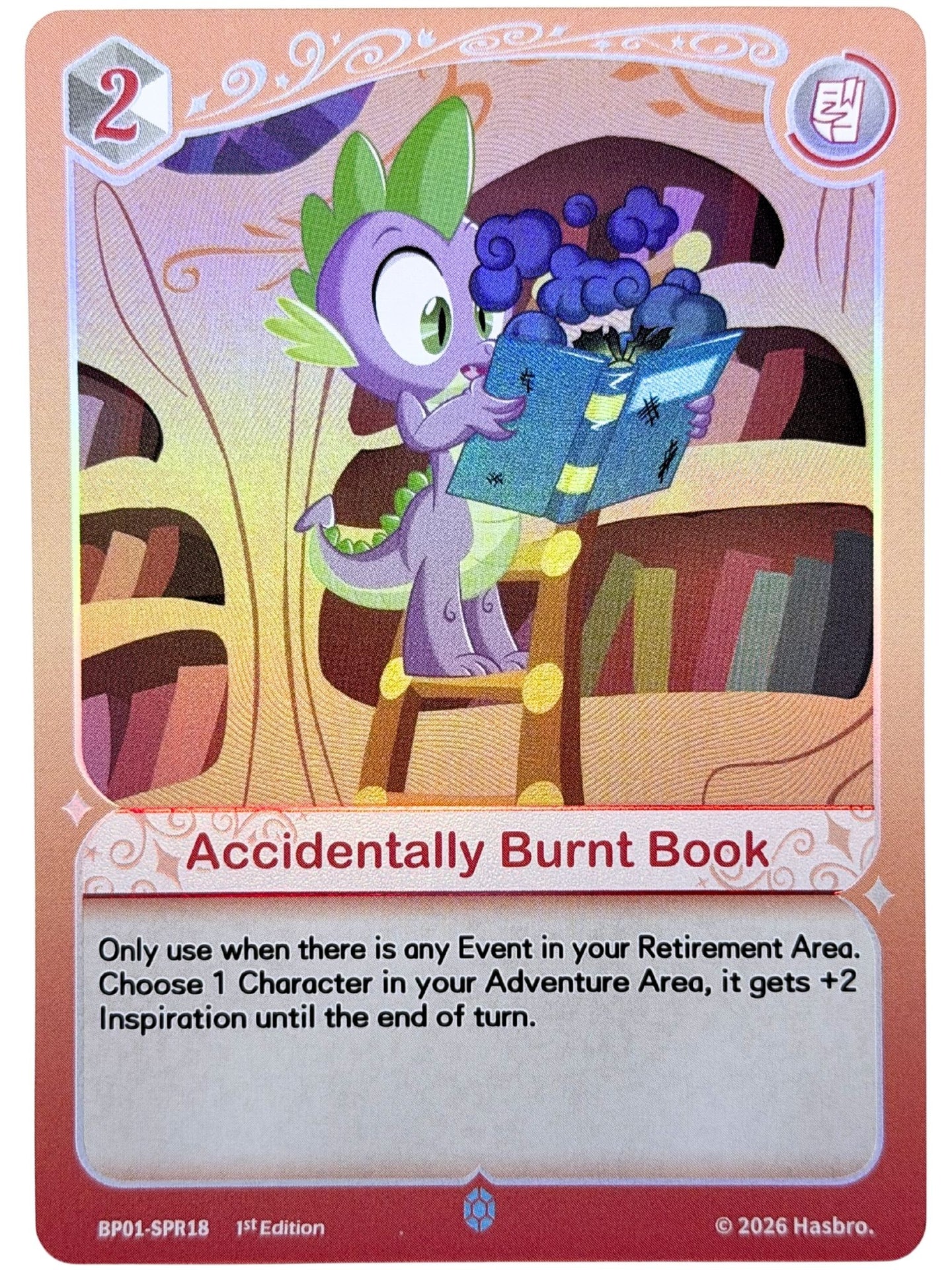 Accidentally Burnt Book 1st Edition (SPR) BP01-SPR18