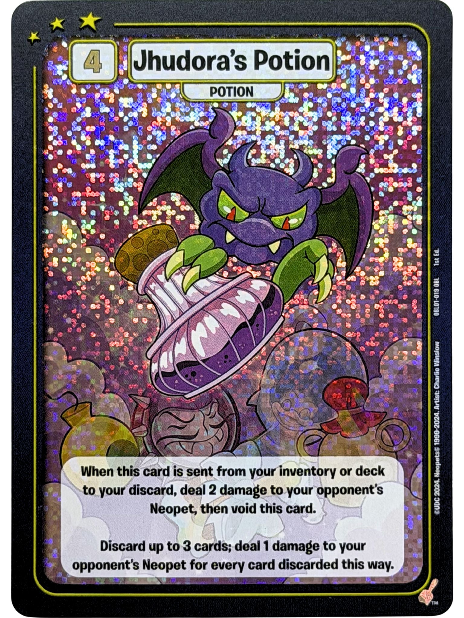 Jhudora's Potion Foil Promo OBL01-019 1st Edition