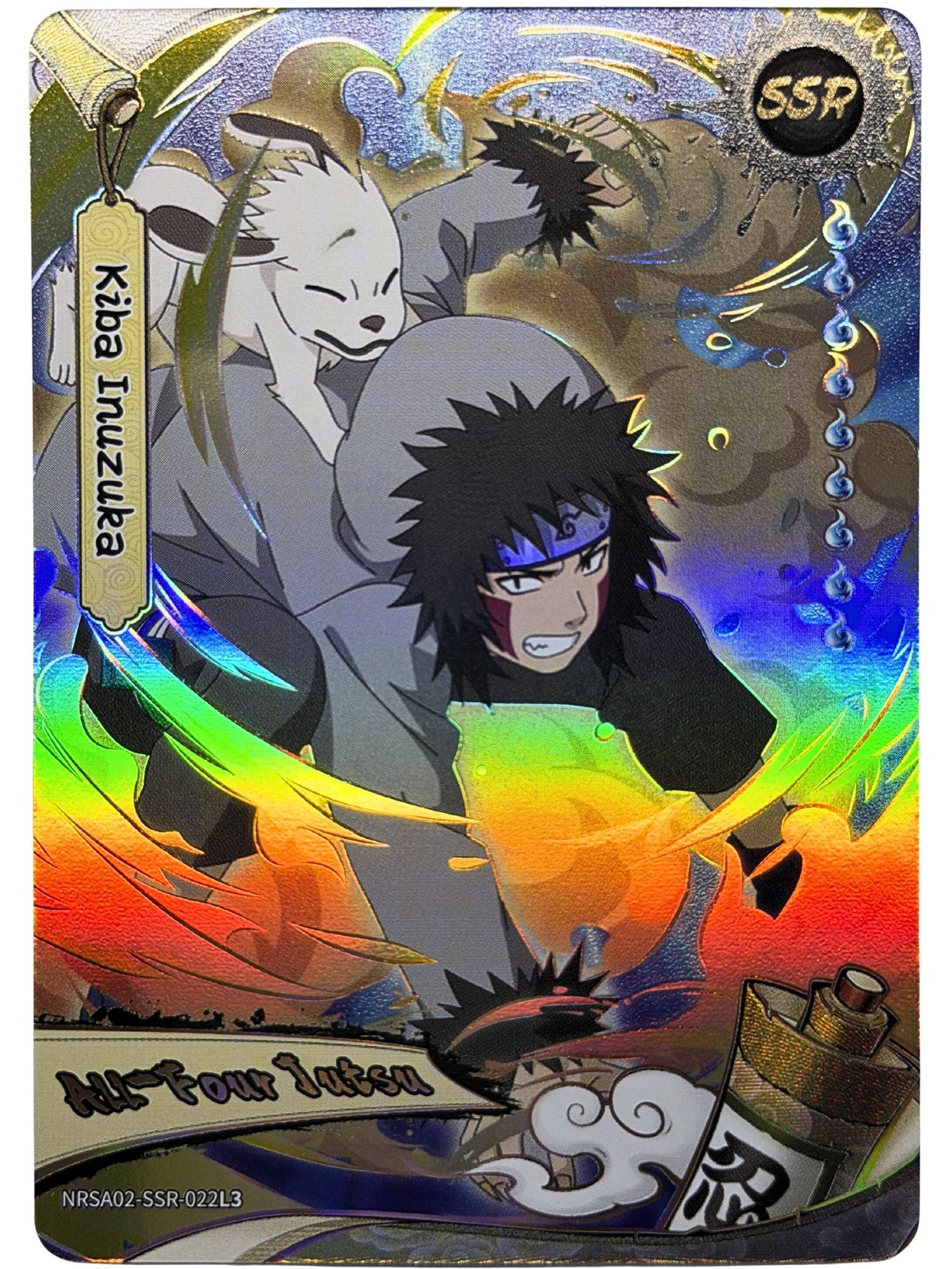 Kiba Inuzuka (SSR) NRSA02-SSR-022L3