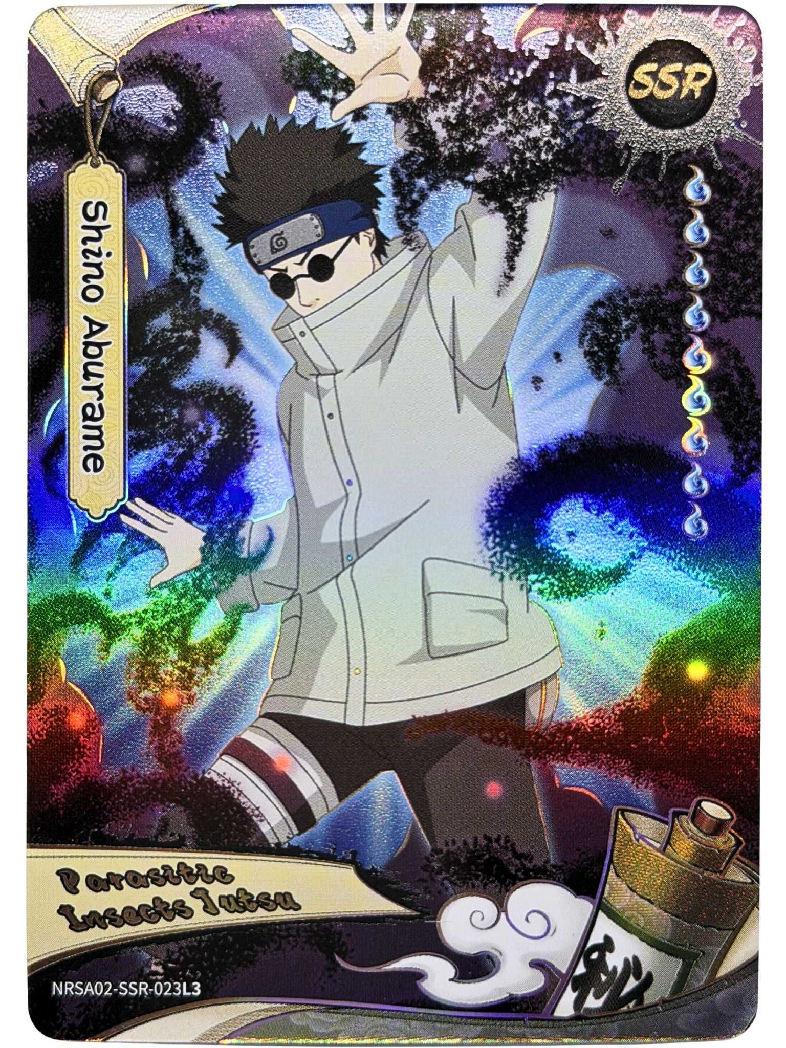 Shino Aburame (SSR) NRSA02-SSR-023L3