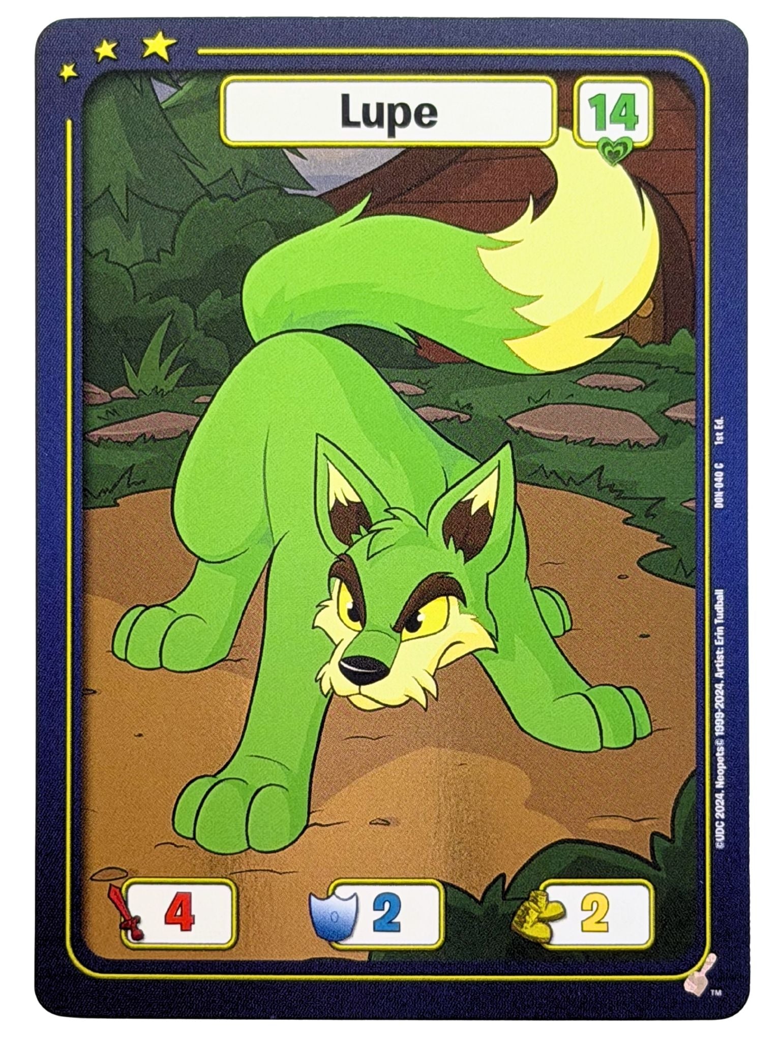 Green Lupe Foil (C) DON-040 1st Edition